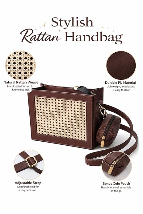 ENSAC Sling Crossbody bag for Women | Premium Ladies Shoulder Stylish Sling bag with Zip Closure | Shoulder Bag for Office, College, Travel & Daily Use