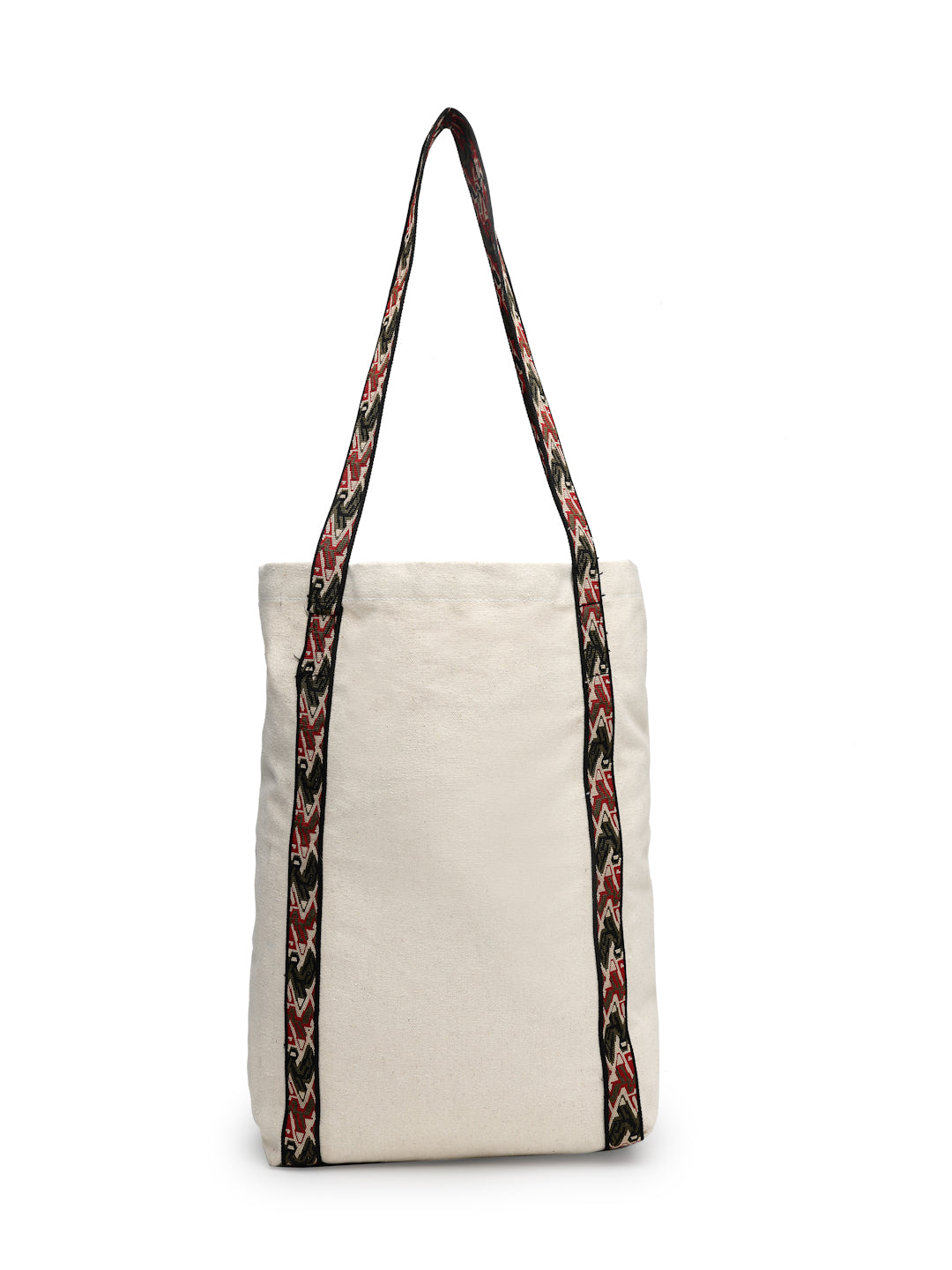Ensac Stylish Canvas Shoulder Bag for Women | Lord Shiva Print Mahadev Bhakti Bag for Sawan, Shivratri, and Pilgrimage Tote for Daily Use