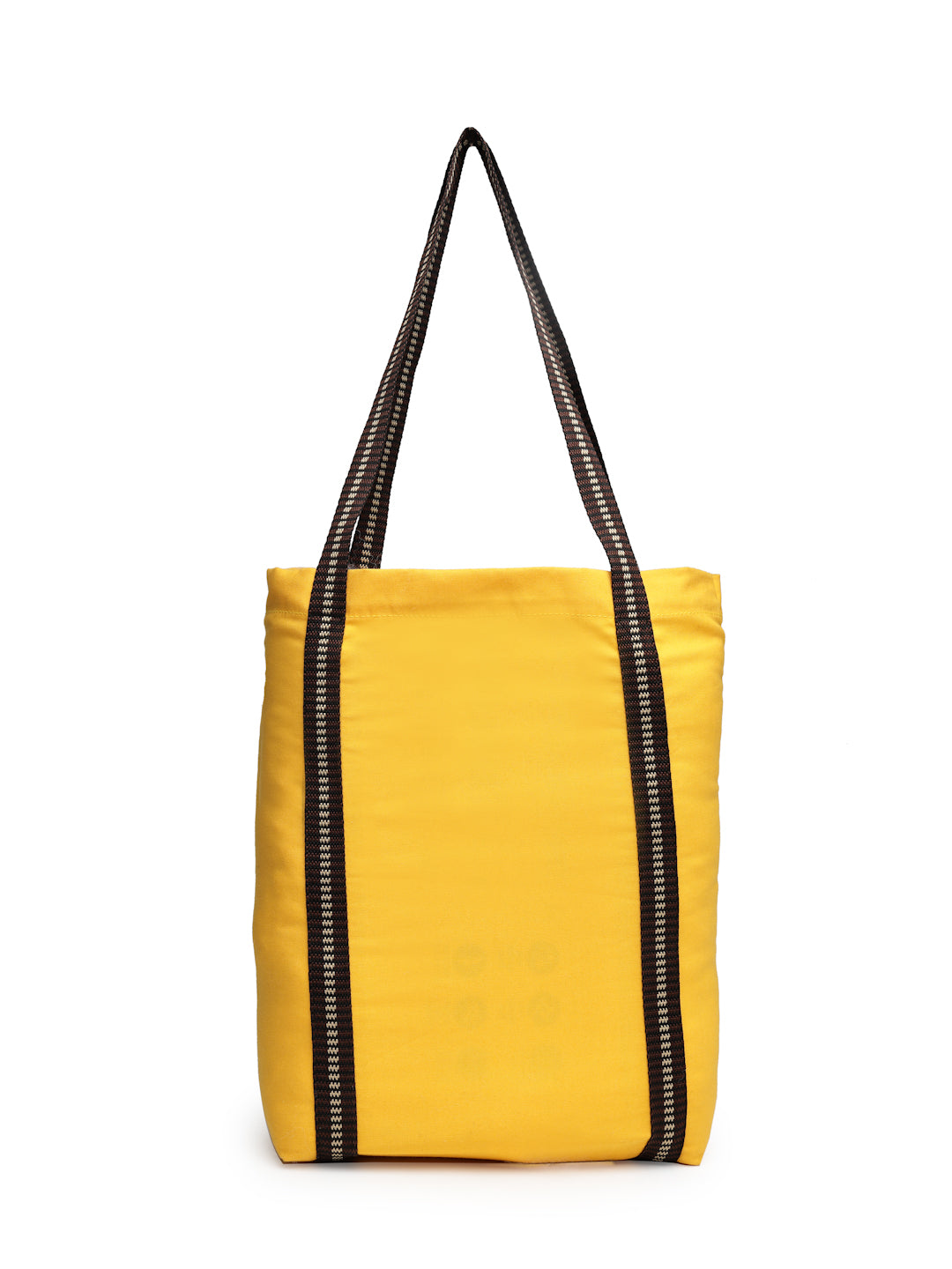 Ensac Tote Bag for Women | Ethnic Elephant Design, Spacious with Zip Pocket Front