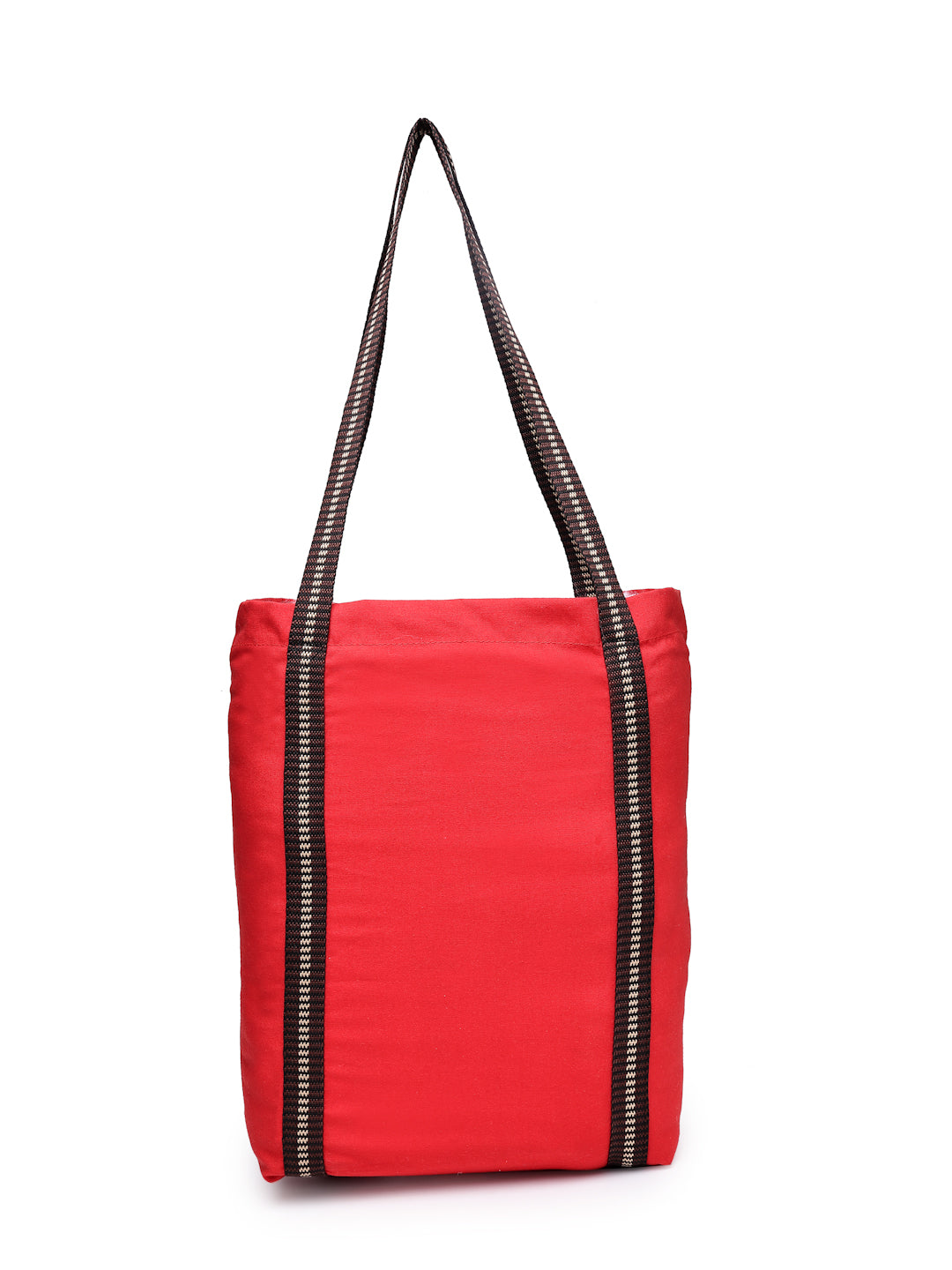 Ensac Tote Bag for Women | Ethnic Elephant Design, Spacious with Zip Pocket Front