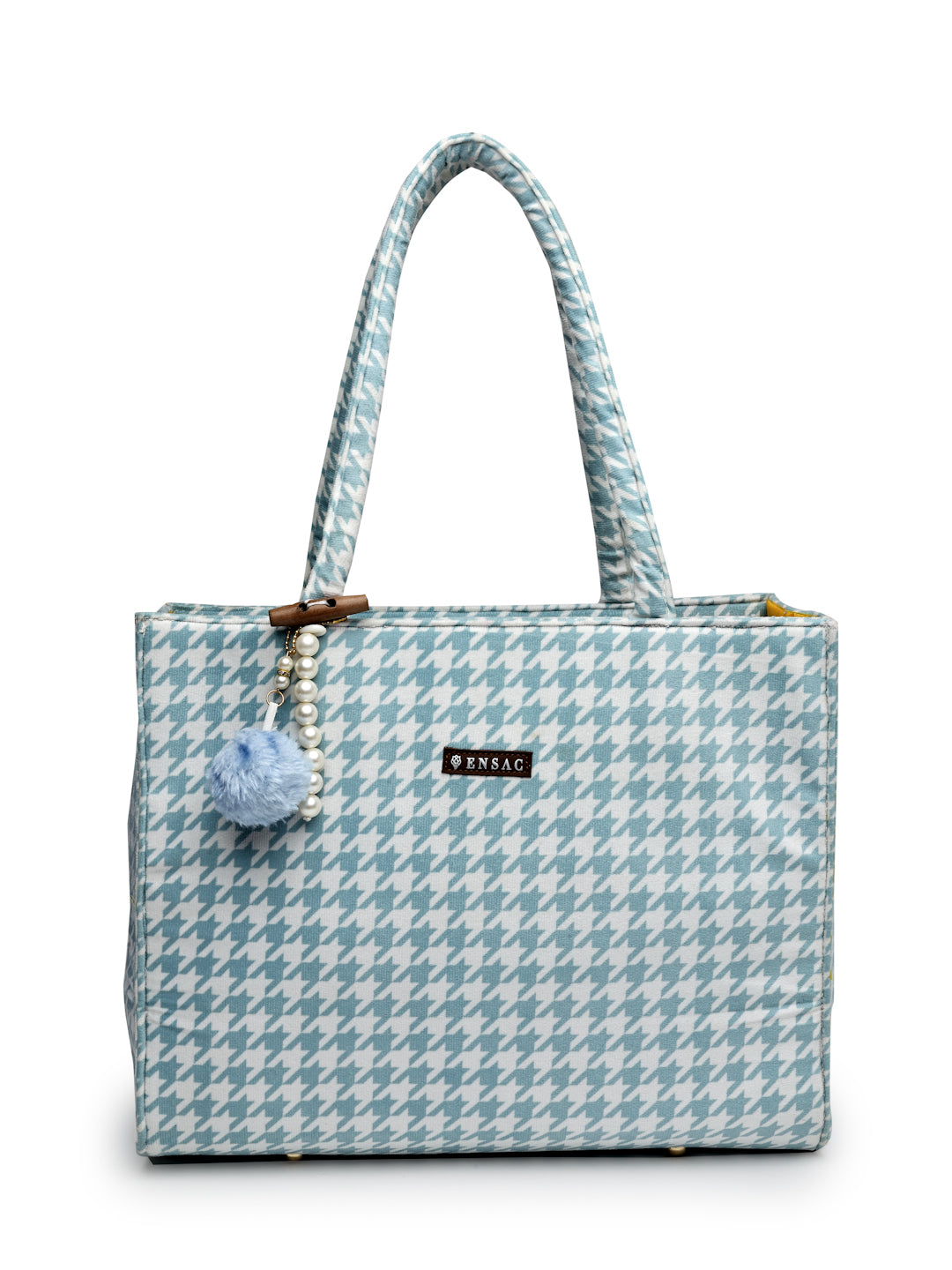 Ensac Traditional Fabric Satchel | Stylish Ladies Purse Handbag with Ethnic Touch