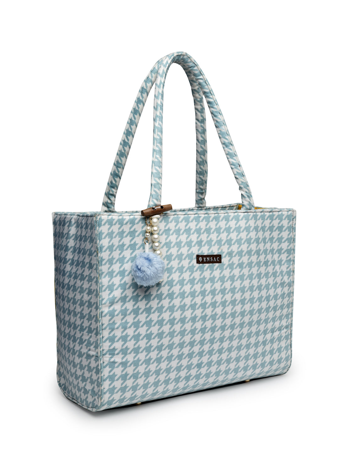 Ensac Traditional Fabric Satchel | Stylish Ladies Purse Handbag with Ethnic Touch