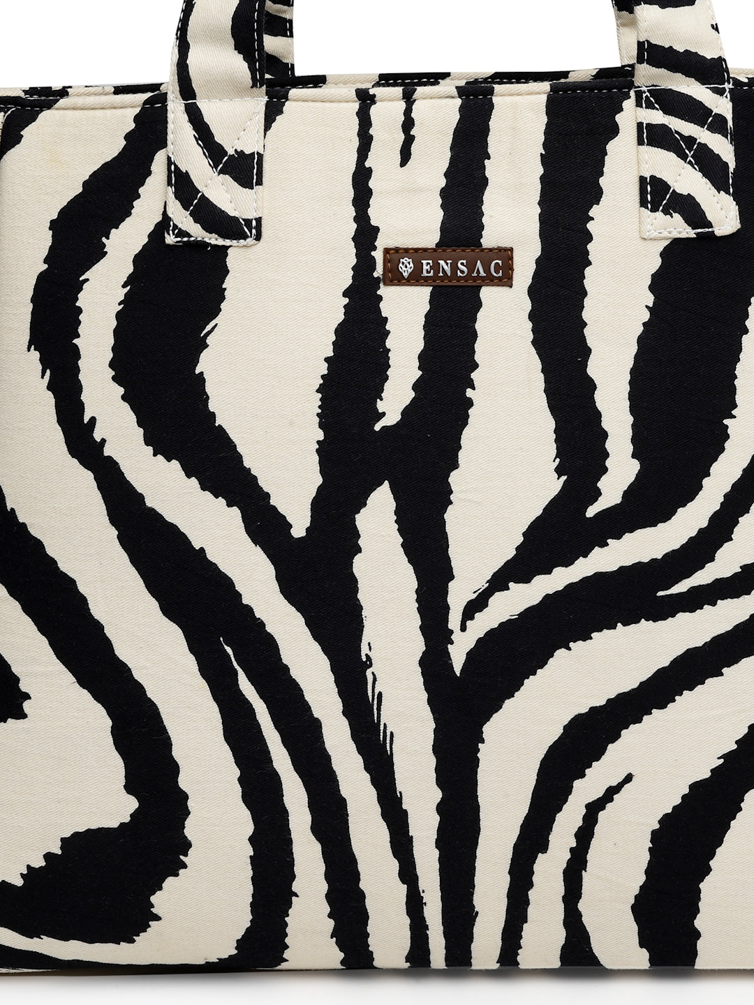 Ensac Women’s Beach Vibes Tote Bag | Stylish Summer Handbag for Travel & Outing