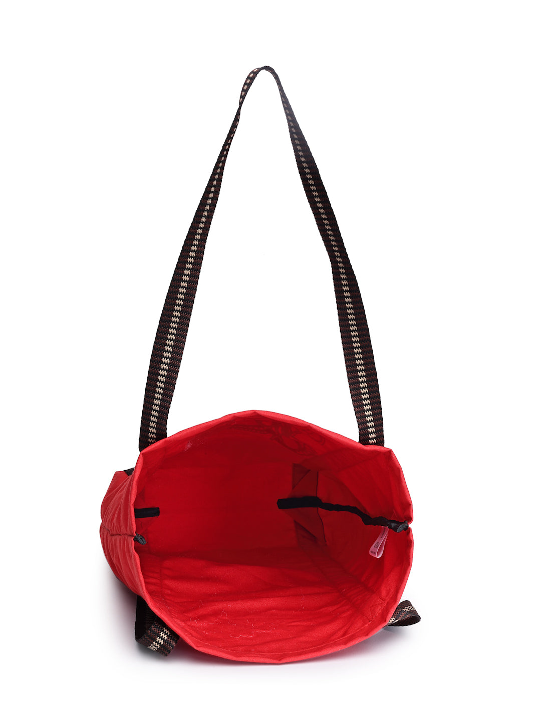 Ensac Tote Bag for Women | Ethnic Elephant Design, Spacious with Zip Pocket Front