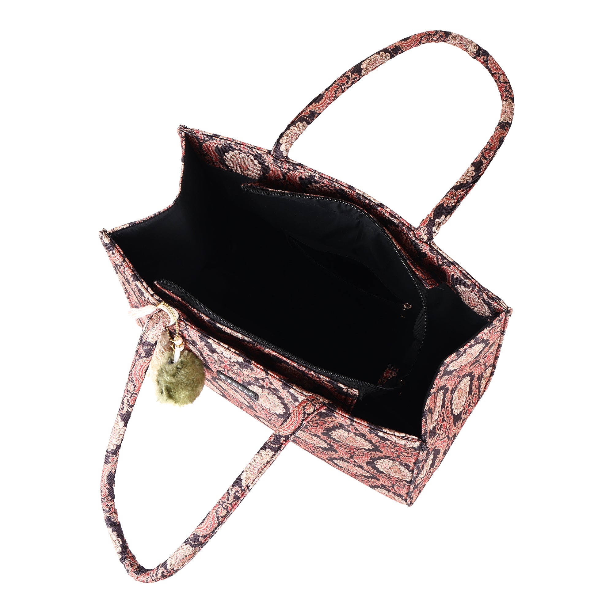 ENSAC Tote and Laptop hand Bag for Women | Stylish Office Tote Bag for Work, Travel & College | Large Capacity Handcrafted Shoulder Bag | Professional Office Handbag For women