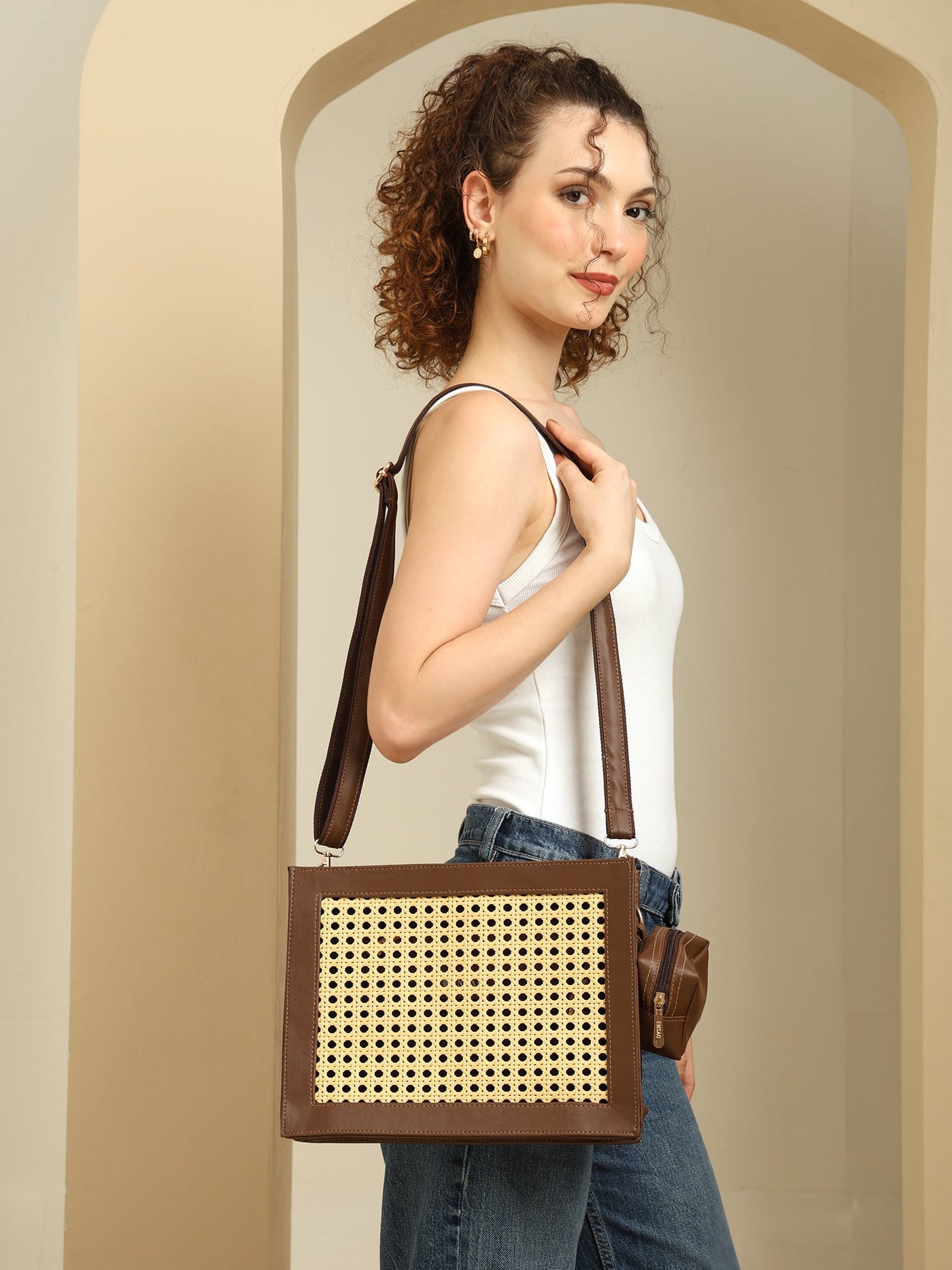 ENSAC Women Sling Bag | Office & Travel Crossbody Bag ensacworld