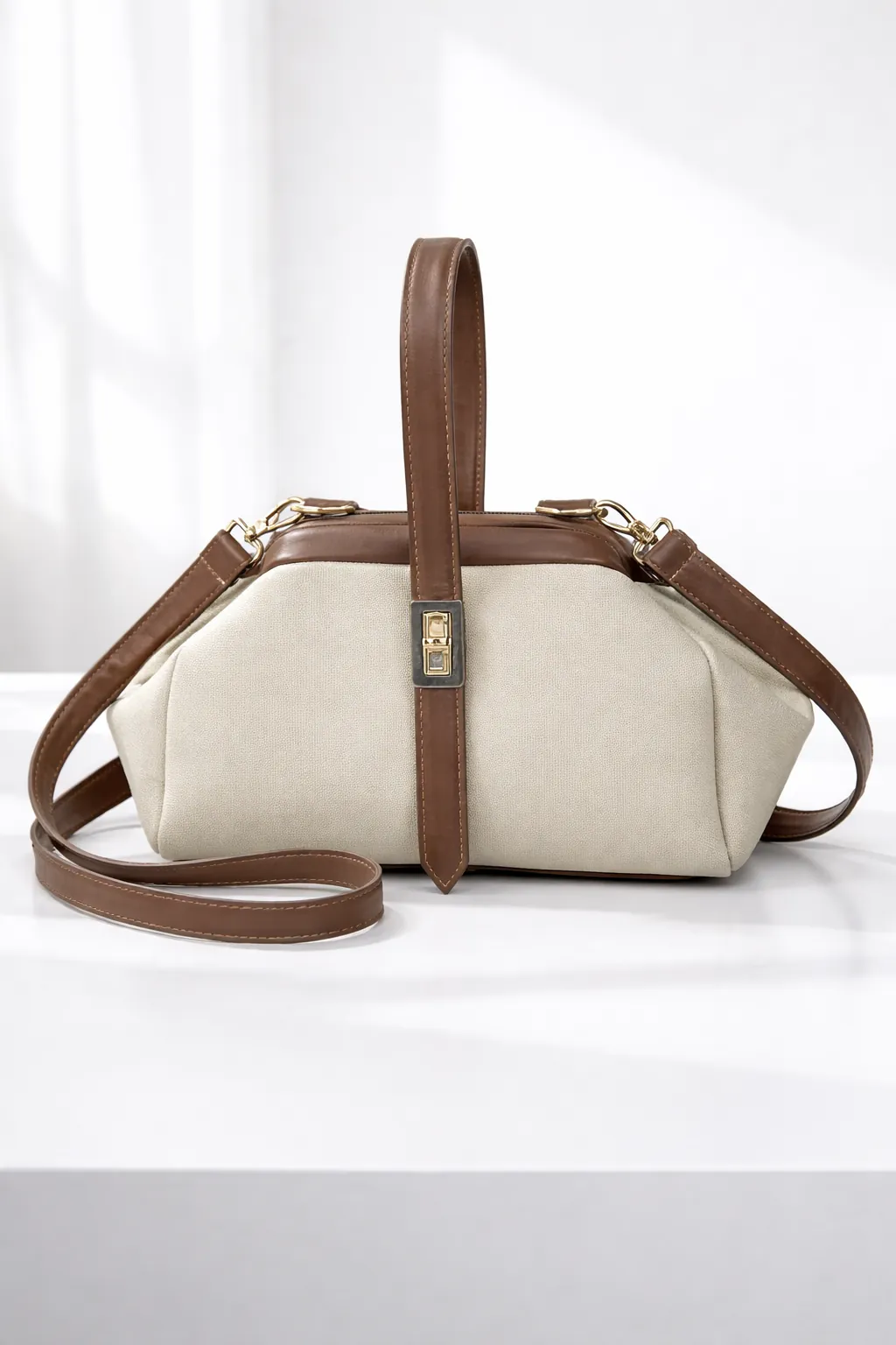 Women Elegant Clutch Handbag with Sling Strap | Stylish Top Handle Clutch Bag for Party, Travel & Casual Use ensacworld