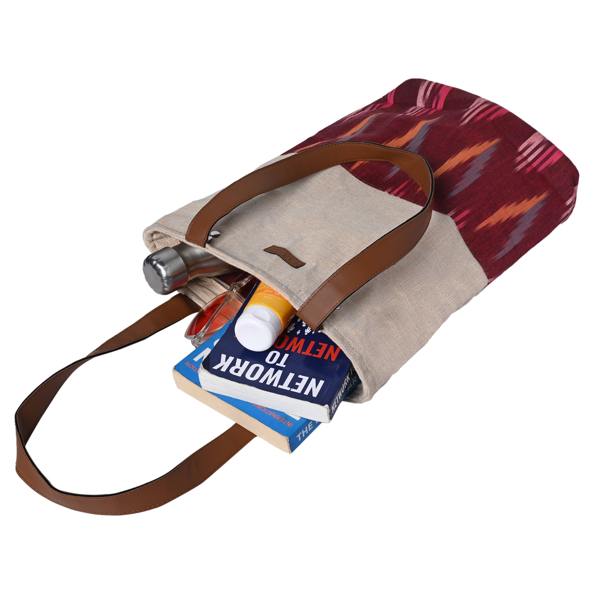 ENSAC Men & Women Red Bottle Bag