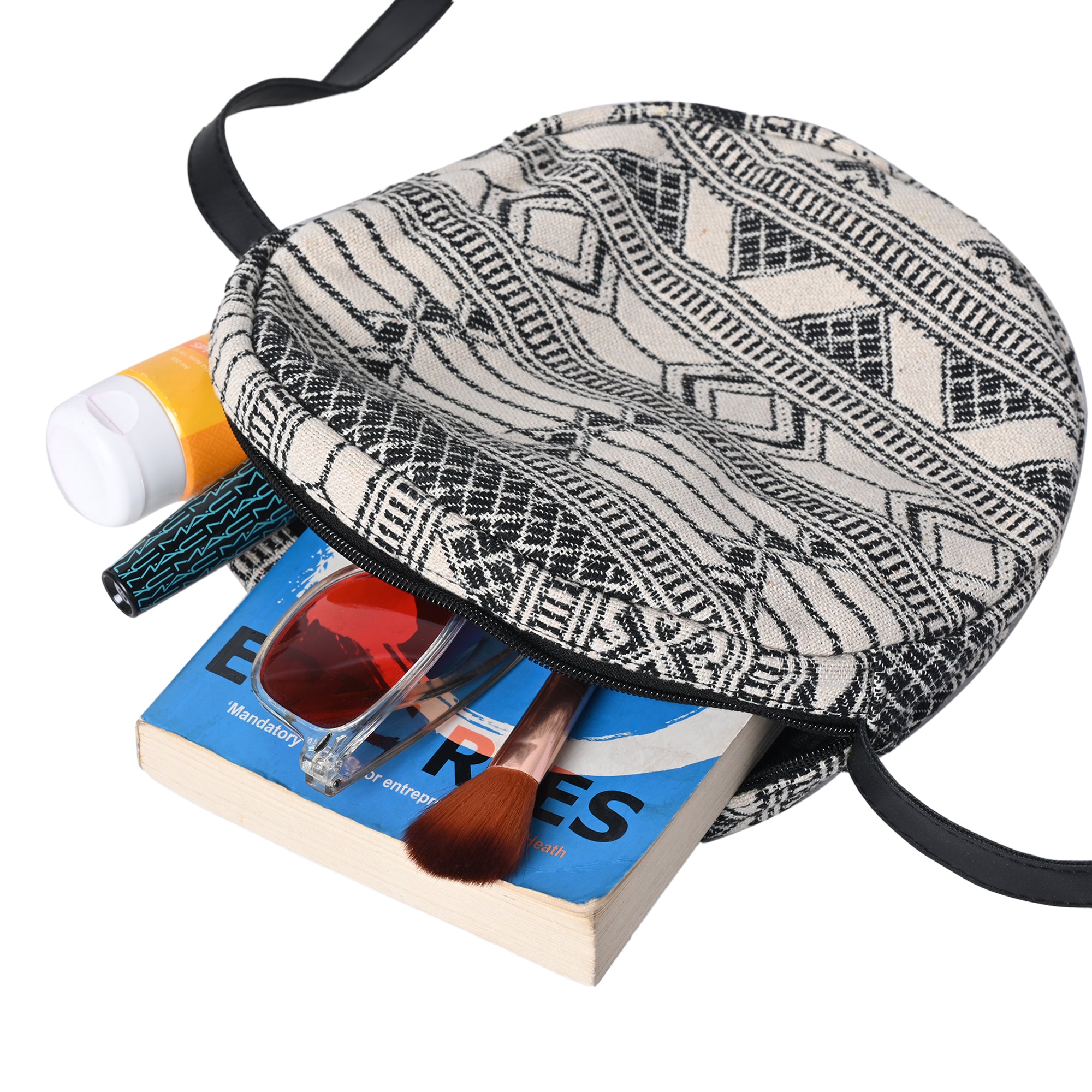 White Sling Bag Women's Premium Cotton