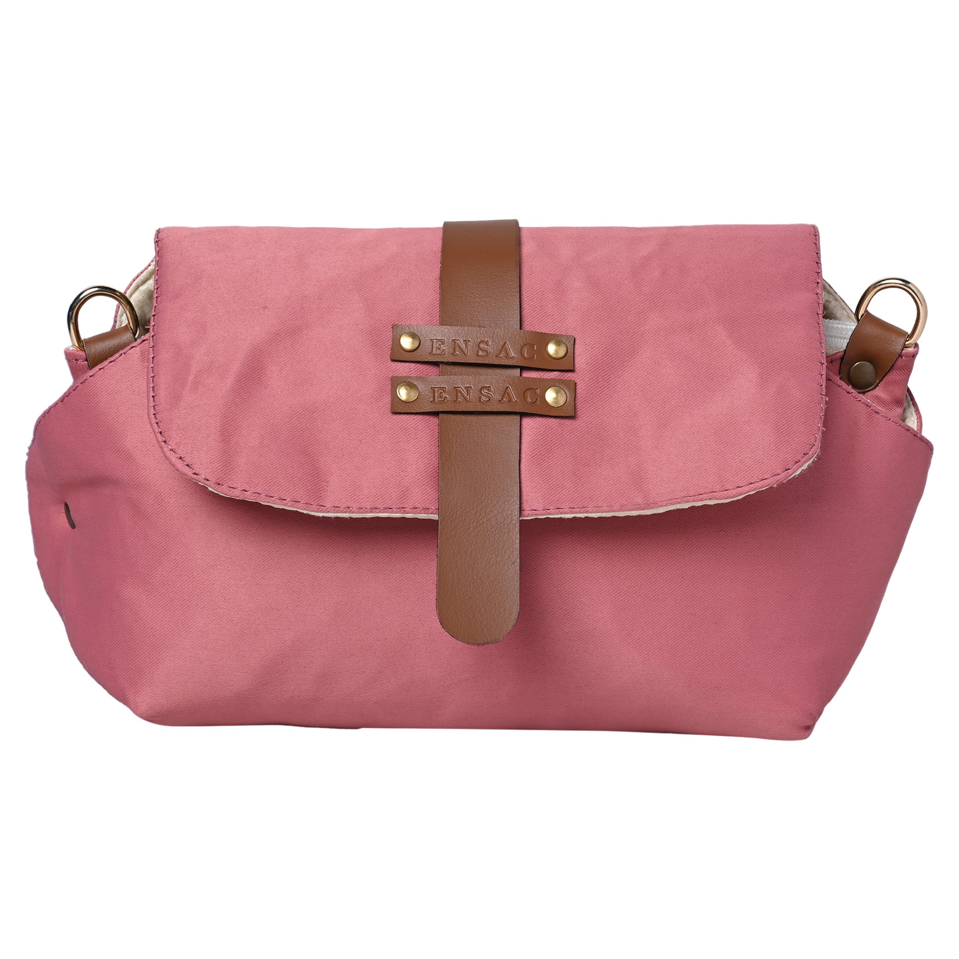 Pink Sling Bag Women's Premium Cotton