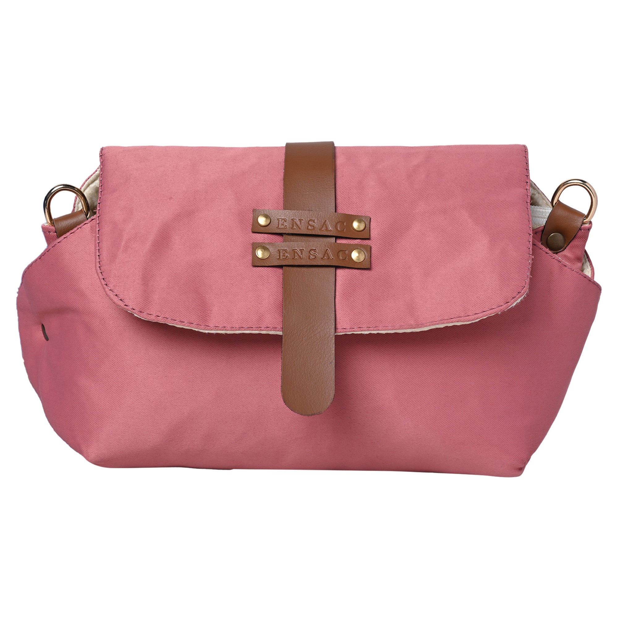 Pink Sling Bag Women's Premium Cotton