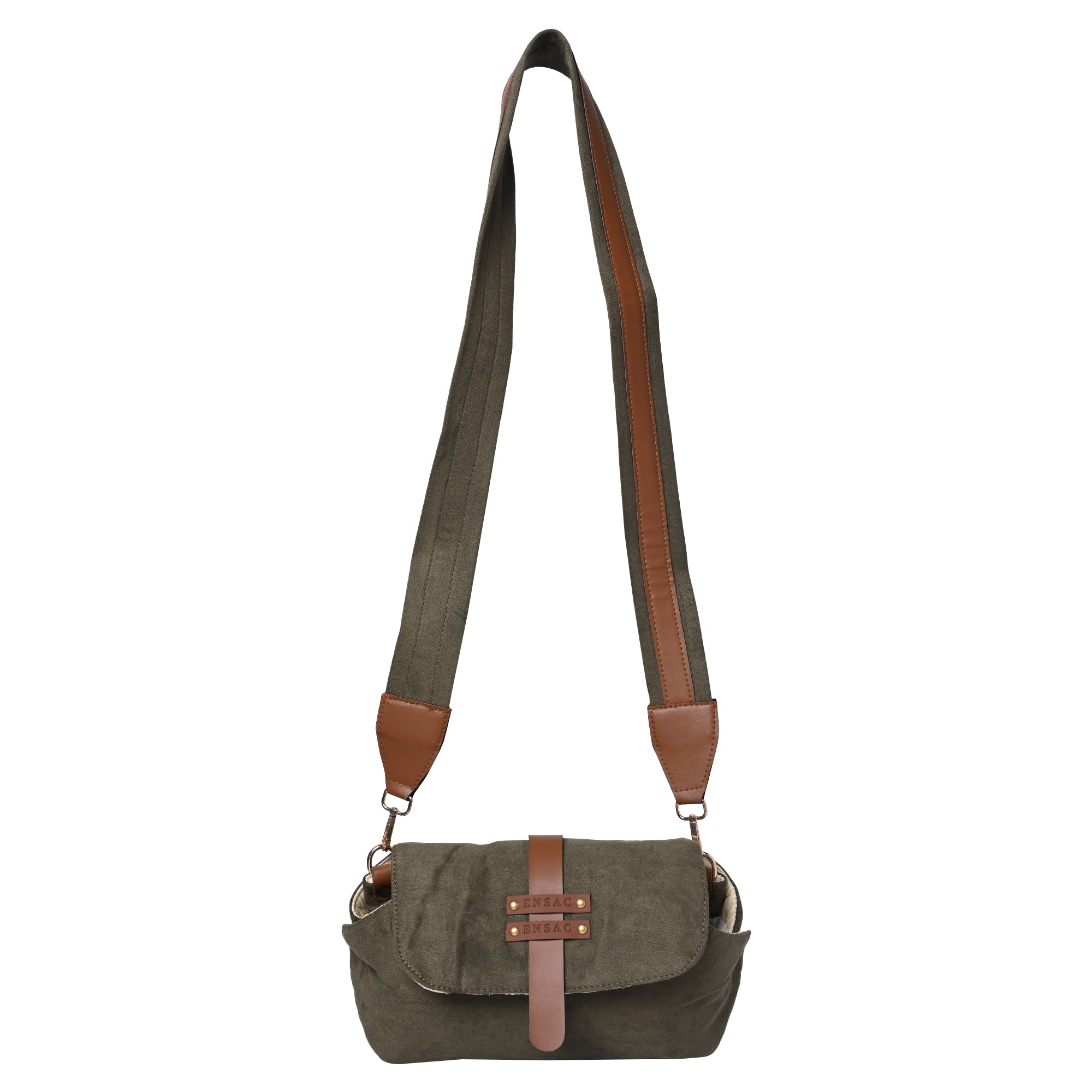 Green Sling Bag Women's Premium Cotton