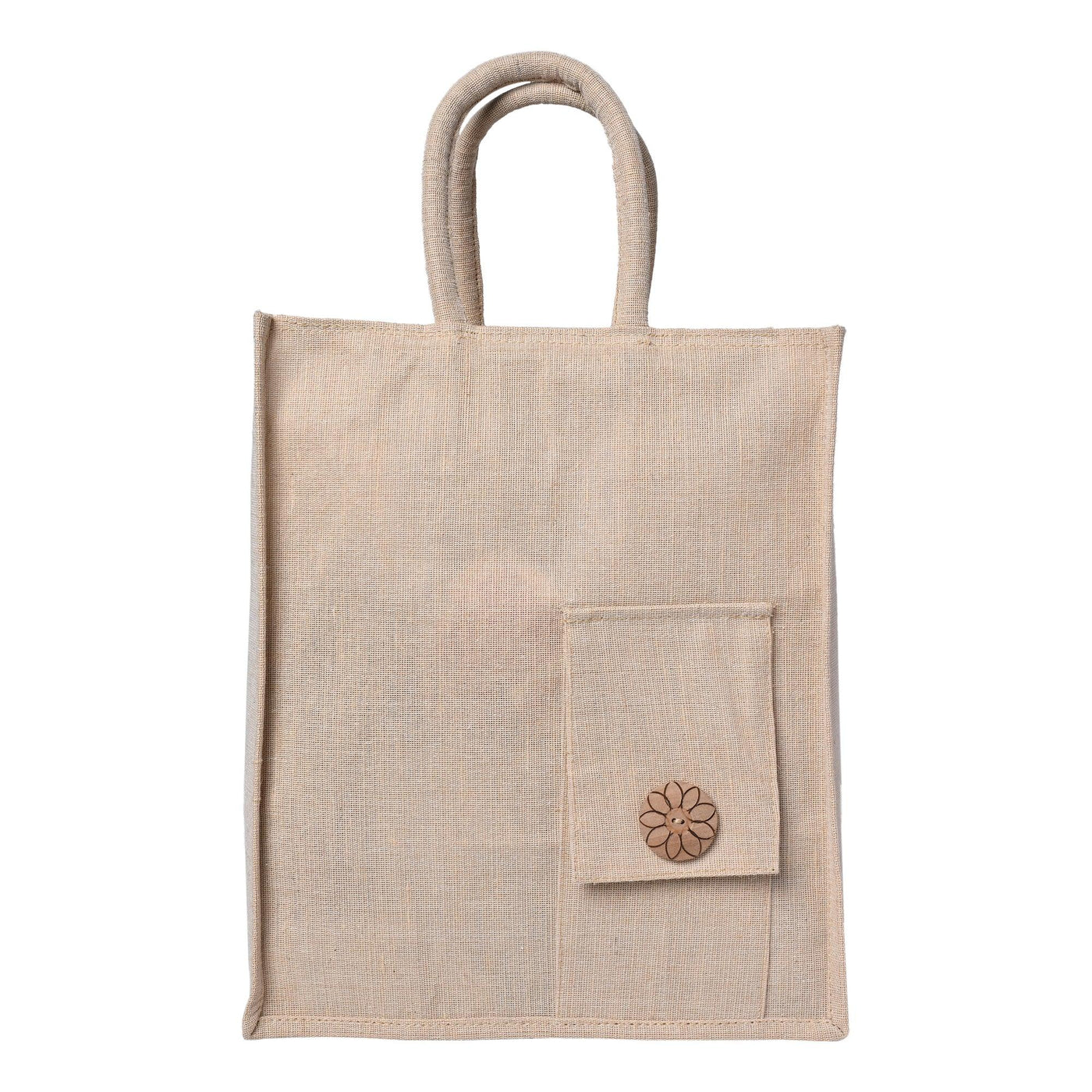 ENSAC Men & Women Beige Handbag