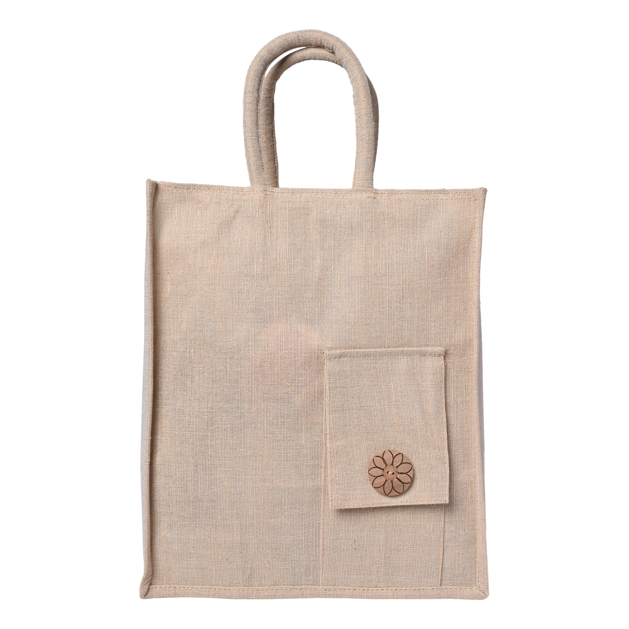ENSAC Men & Women Beige Handbag