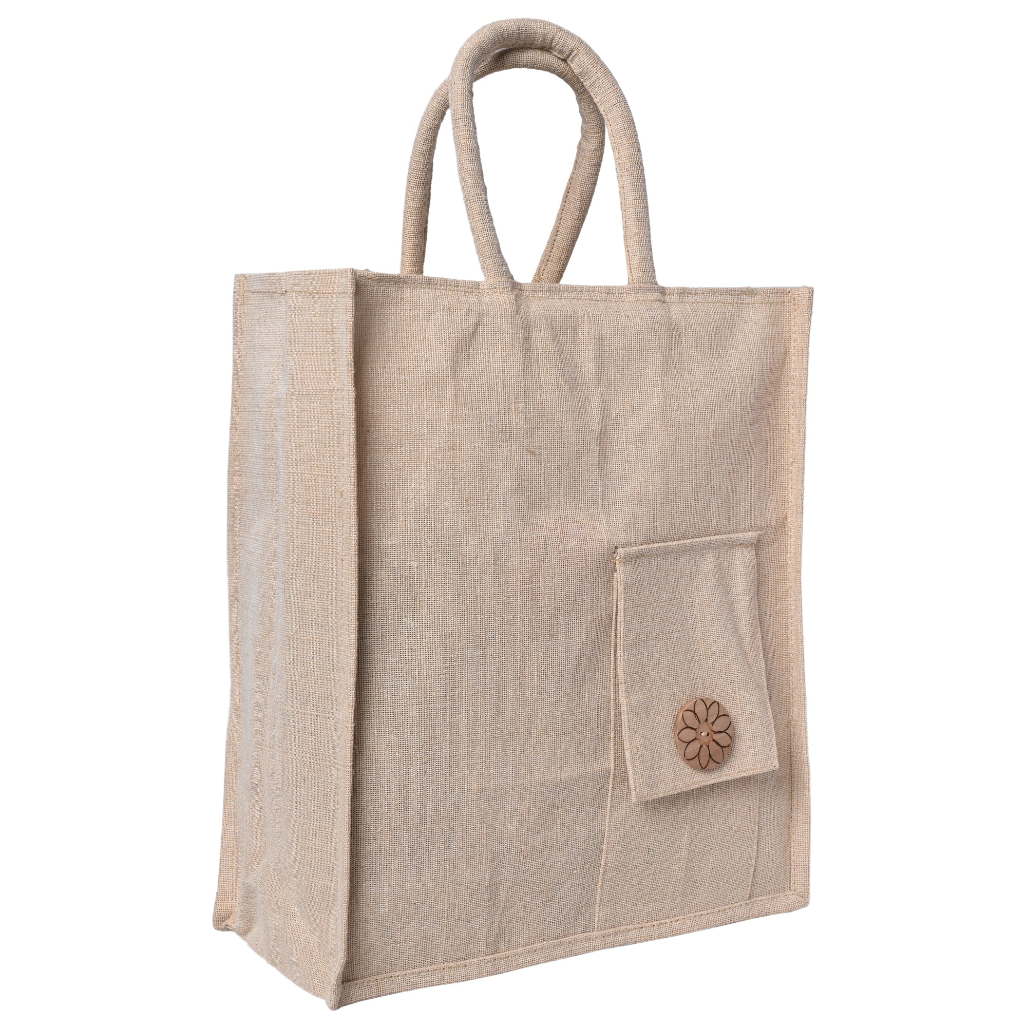 ENSAC Men & Women Beige Handbag