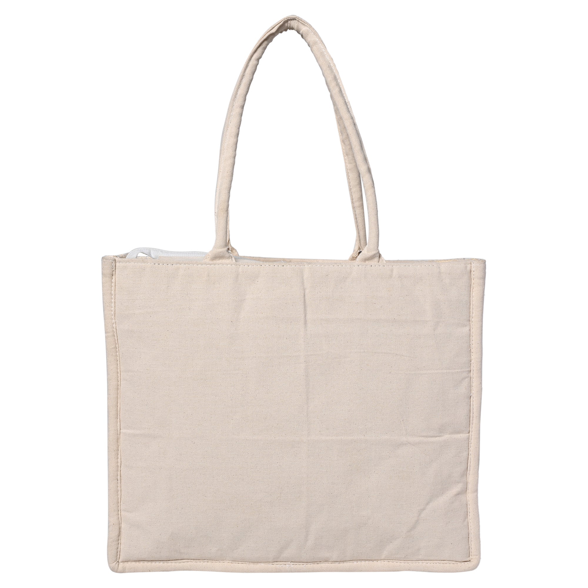 ENSAC Cotton Jacquard Green Tote bag for women & Girls