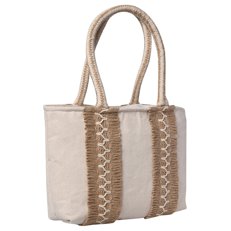ENSAC Women Beige Tote