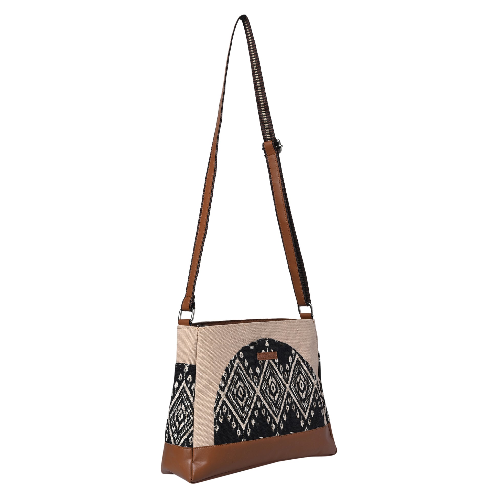 Brown Sling Bag Women's Premium Cotton