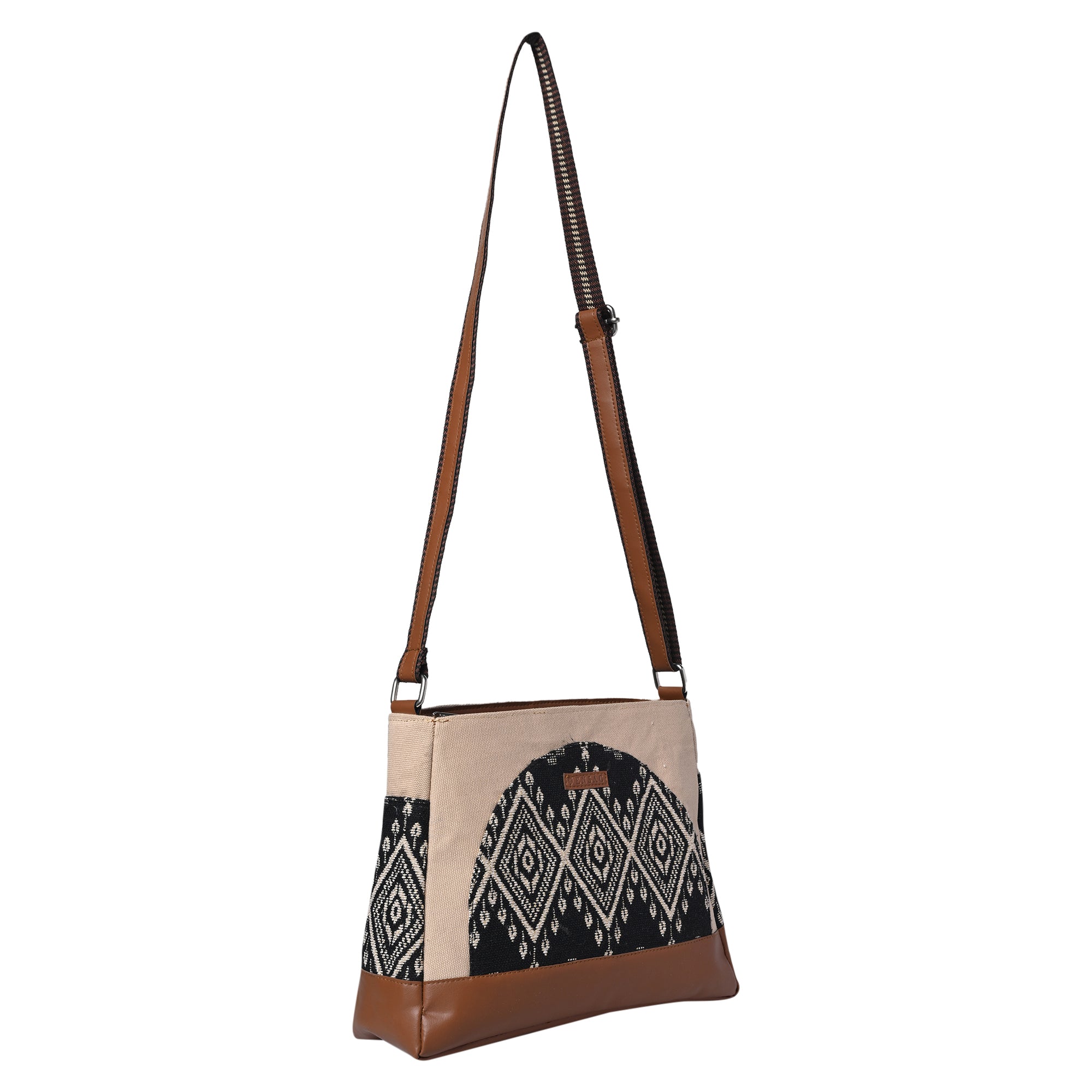 Brown Sling Bag Women's Premium Cotton