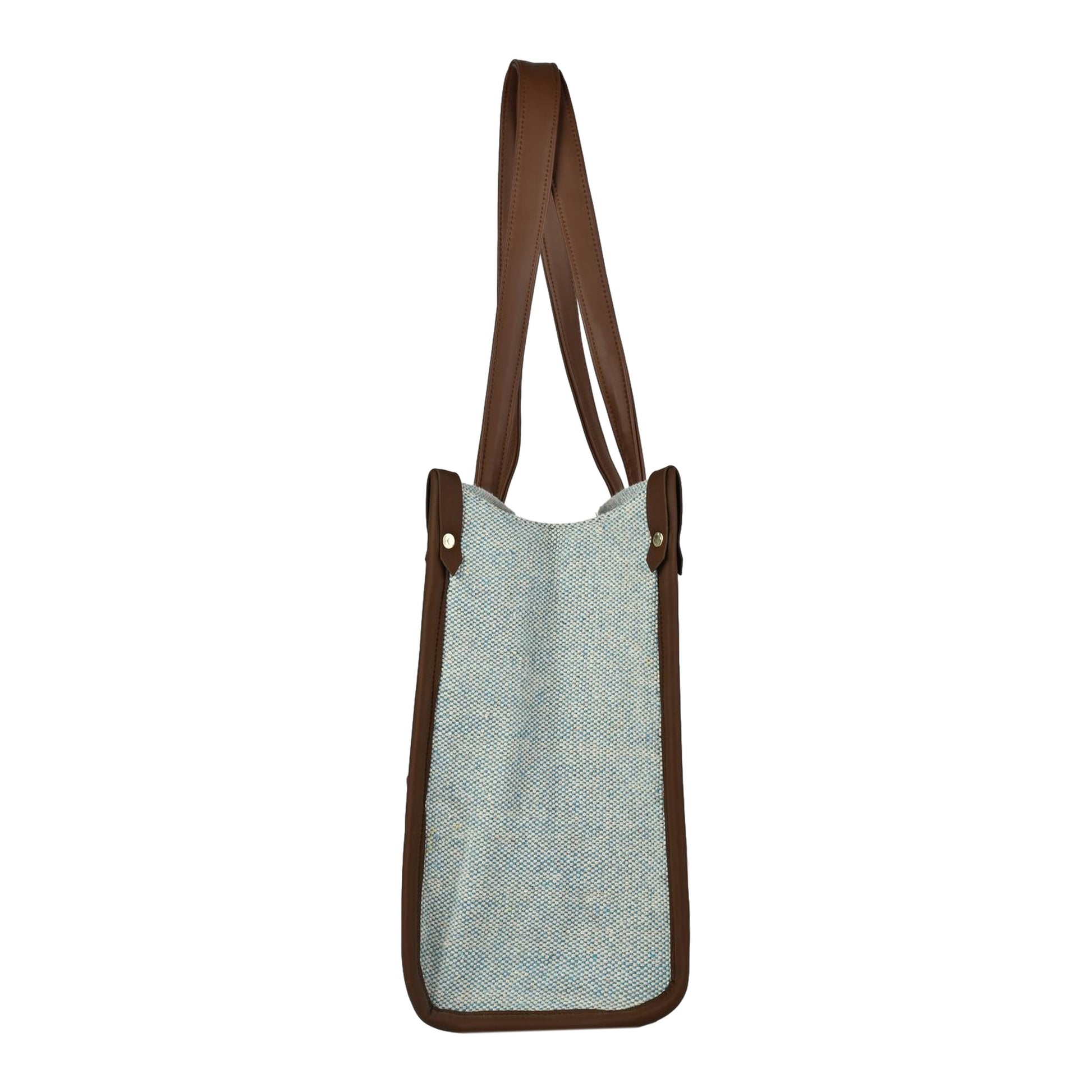 Ensac’s jumbo tote Jacquard Tote bag for Women & Girls JUMBOTOTE-BLUEJUTE-TRAVELVIBES-1