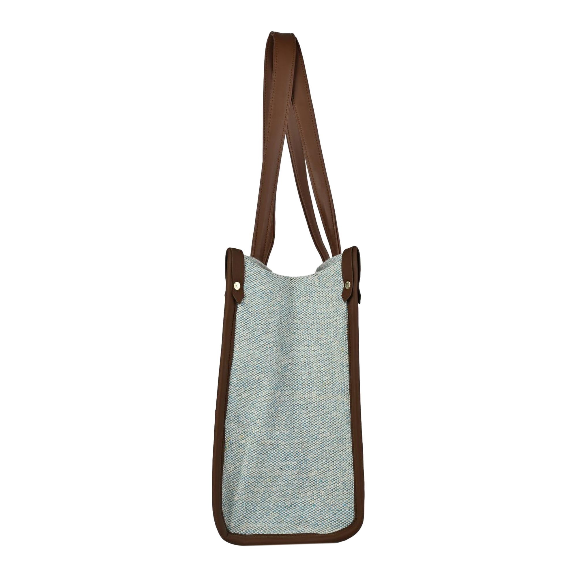 Ensac’s jumbo tote Jacquard Tote bag for Women & Girls JUMBOTOTE-BLUEJUTE-TRAVELVIBES-1