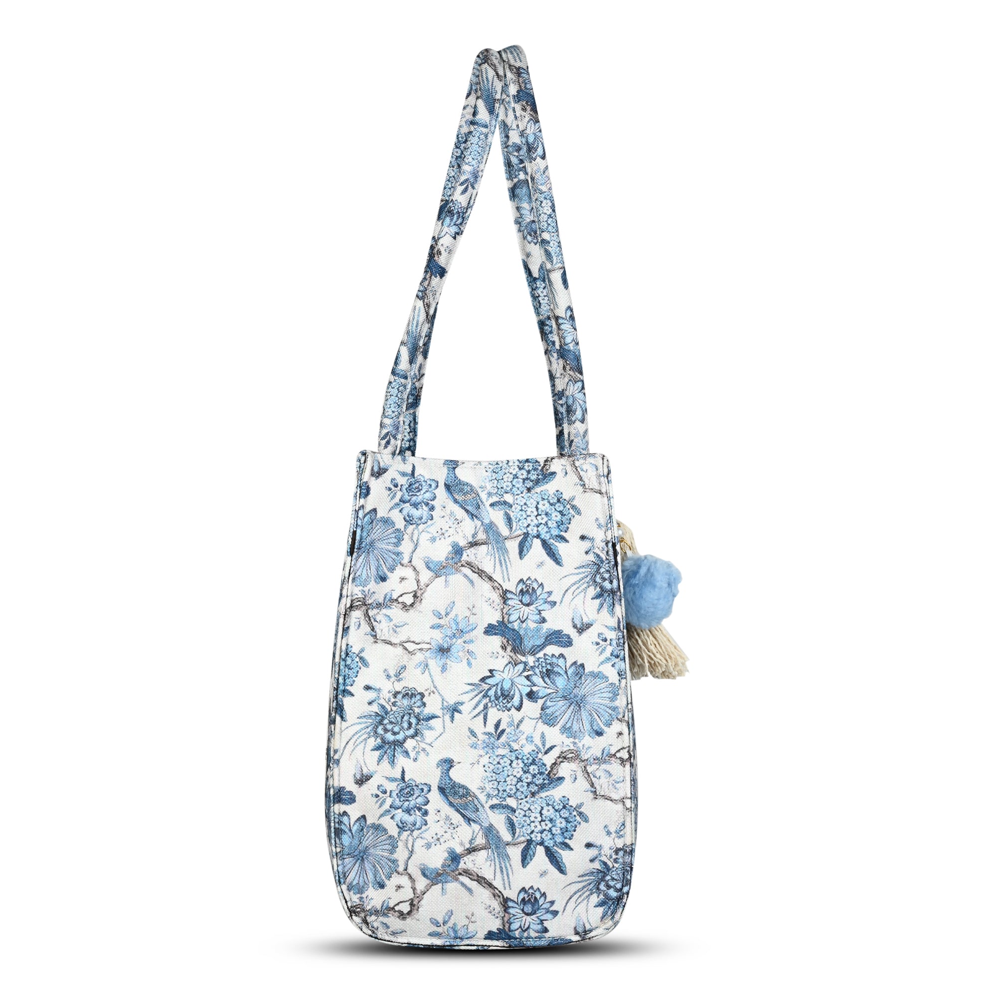 ENSAC  Printed Jute Tote Bag – Small