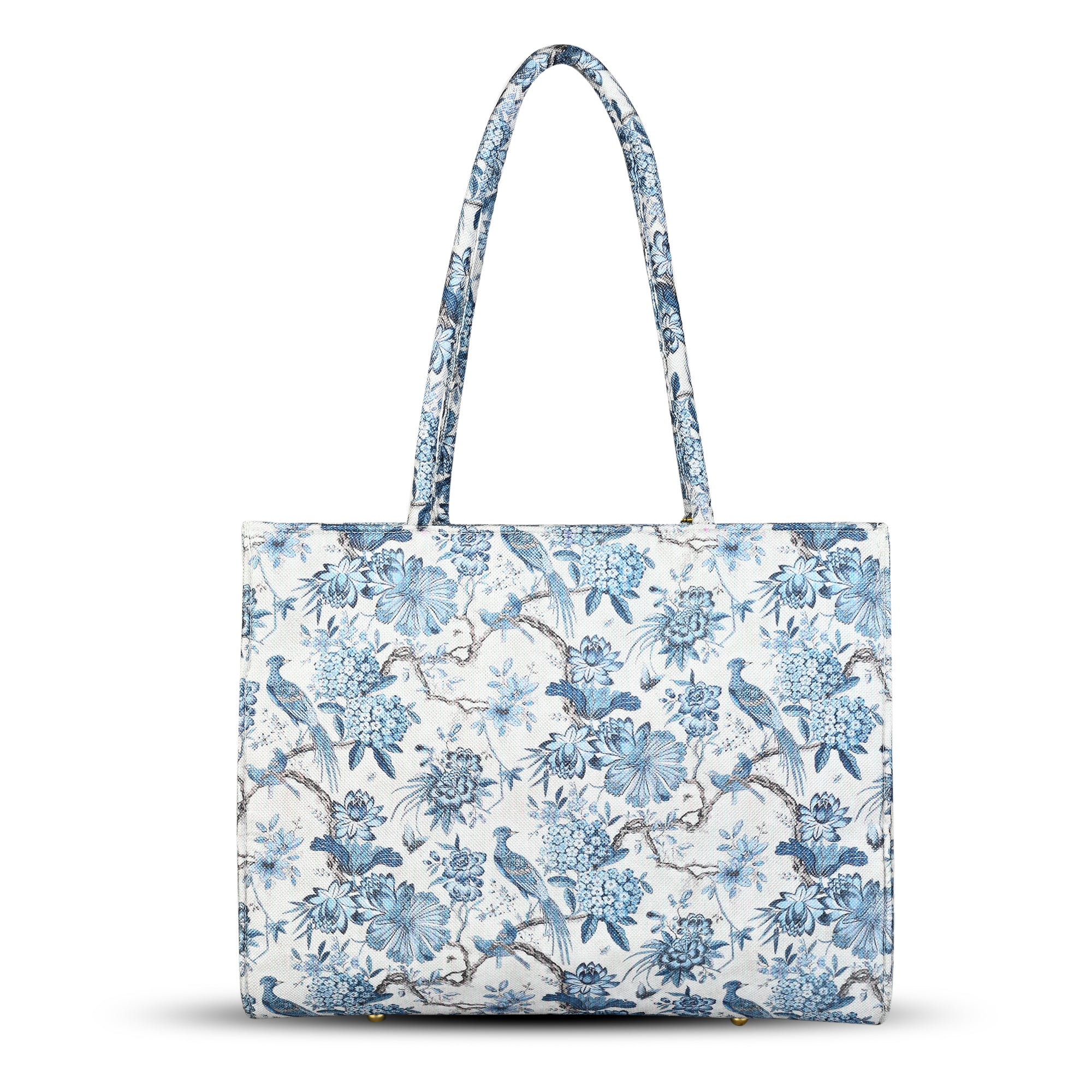 ENSAC  Printed Jute Tote Bag – Small