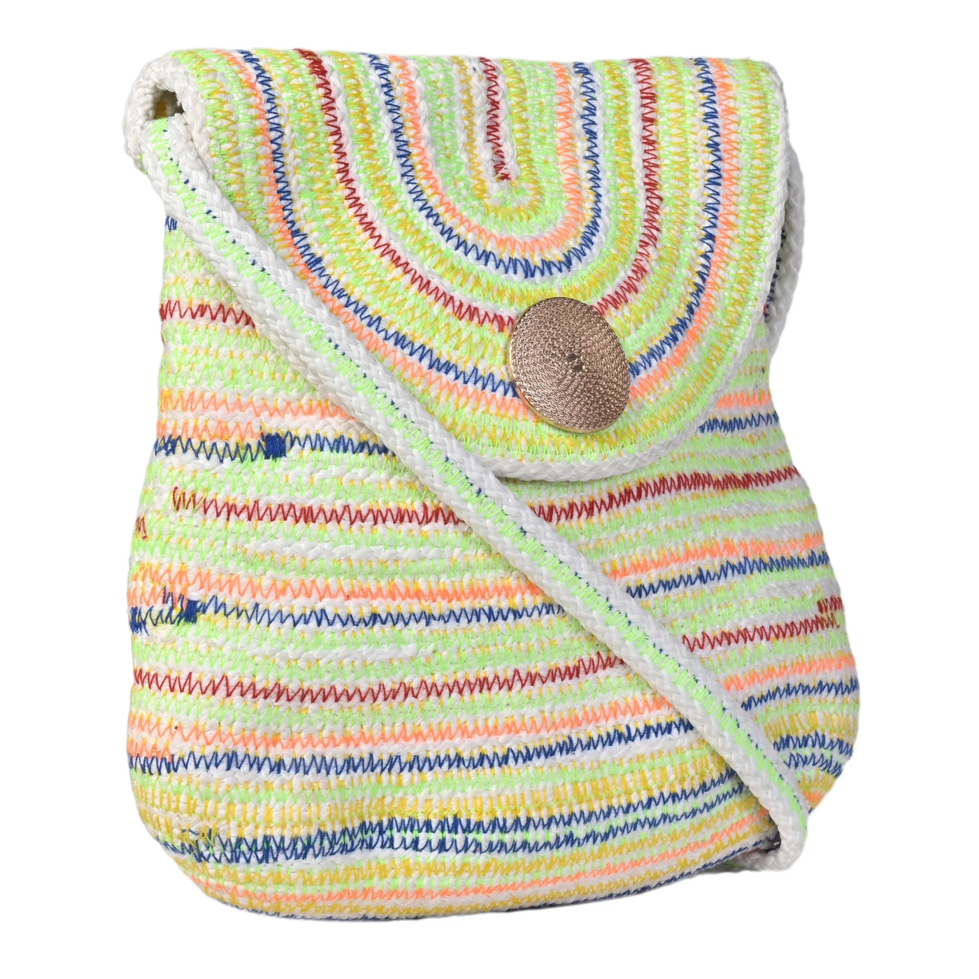 Multicolor Sling Bag Women's Premium Juterope
