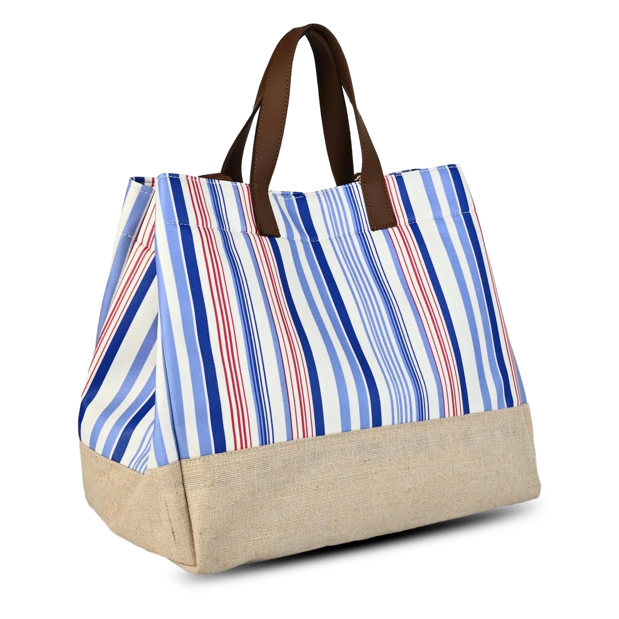 Striped Baggy Sling Bag for Women Casual Large Shoulder Tote for Shopping Travel and Daily Use