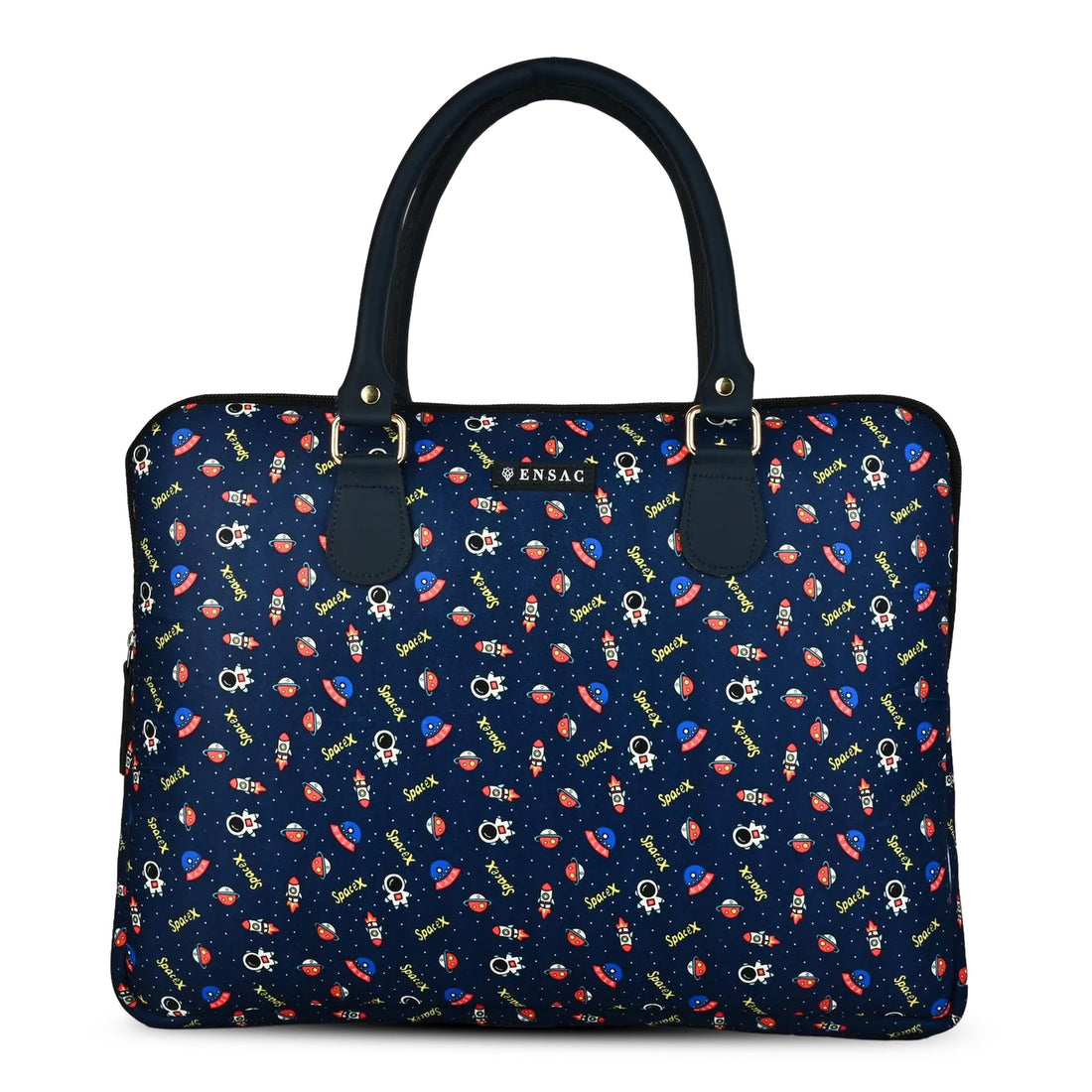 Printed Laptop Tote Bag – Stylish Office Handbag