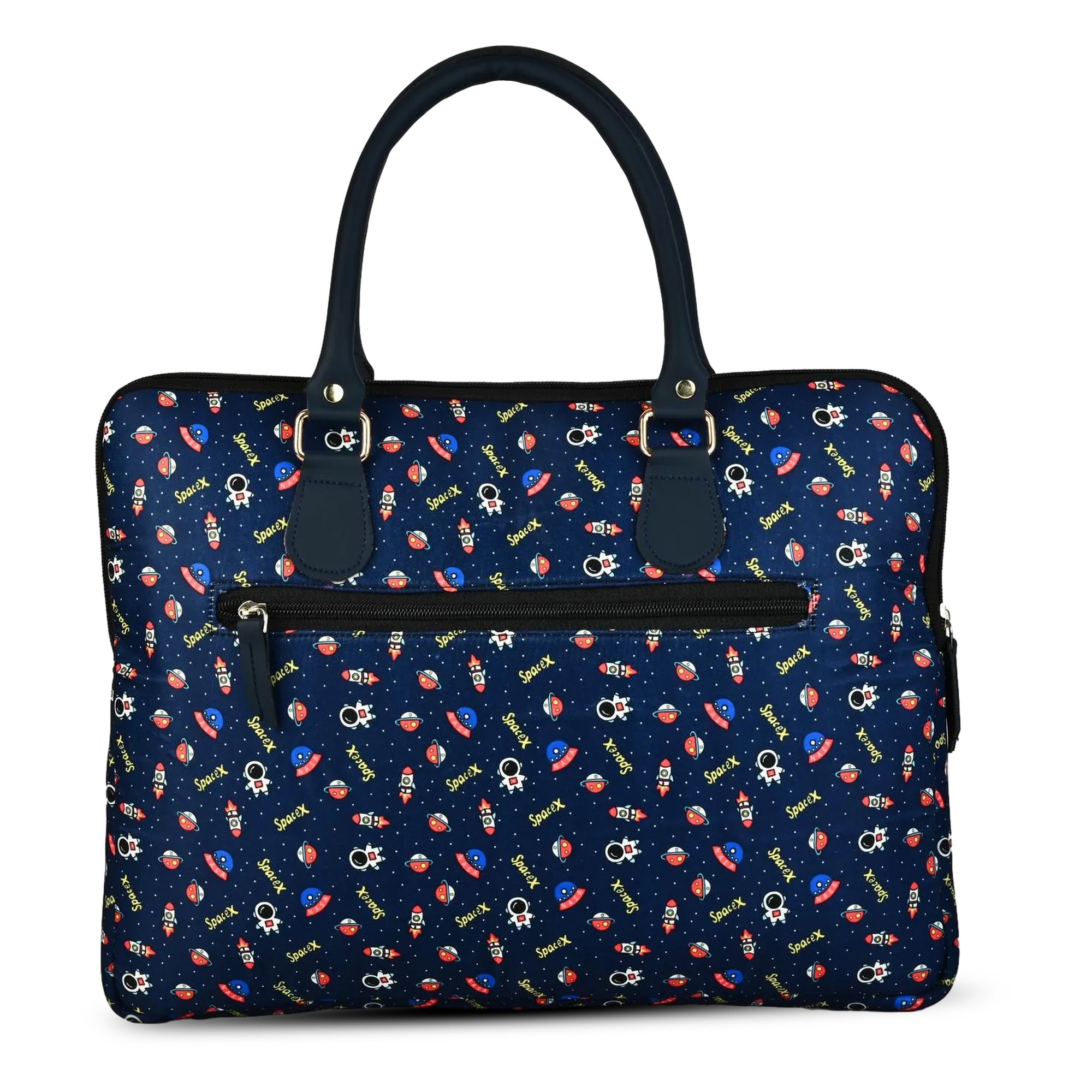 Printed Laptop Tote Bag – Stylish Office Handbag