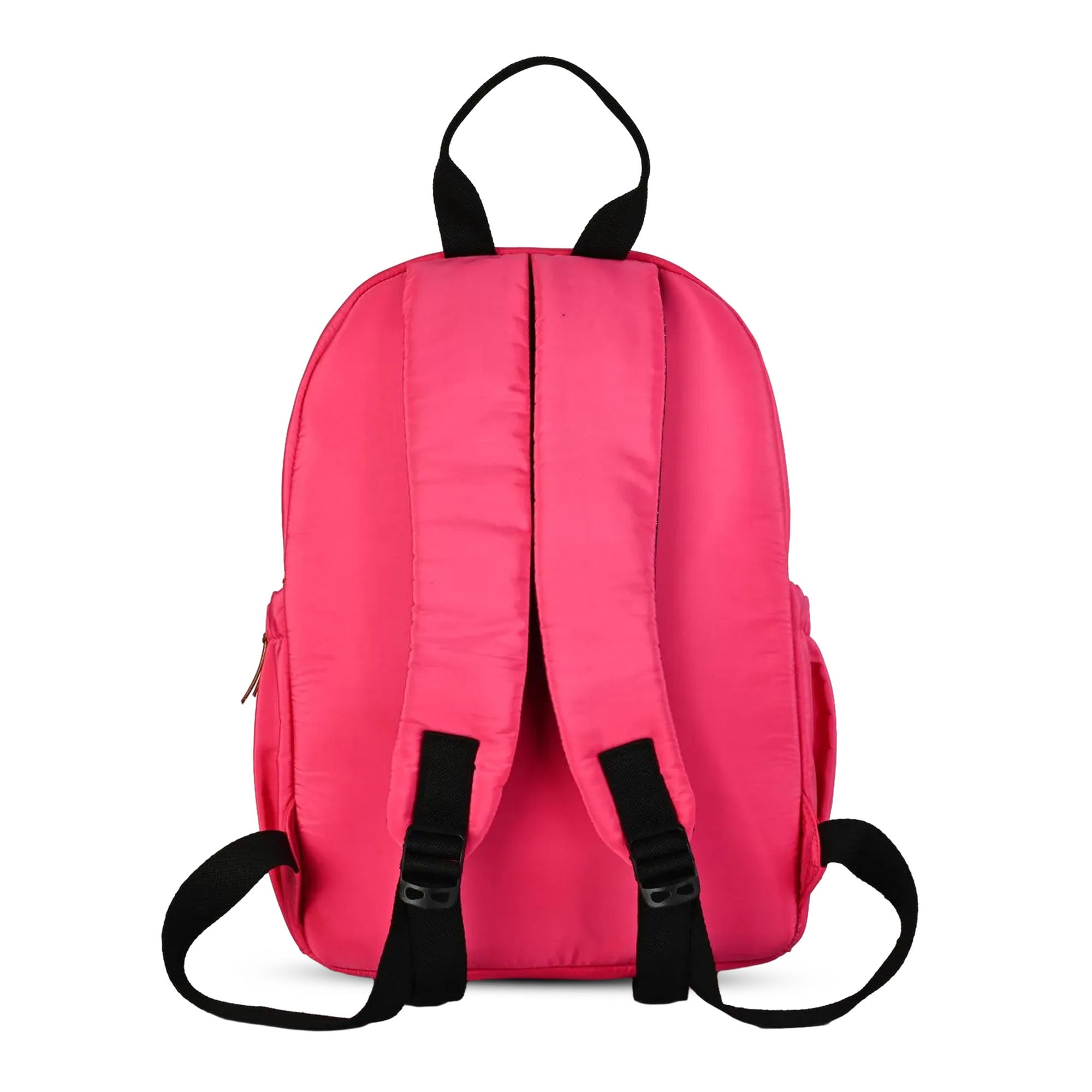 Pink Backpack for Girls & Kids with Heart Keychain – Stylish Lightweight College & School Bag