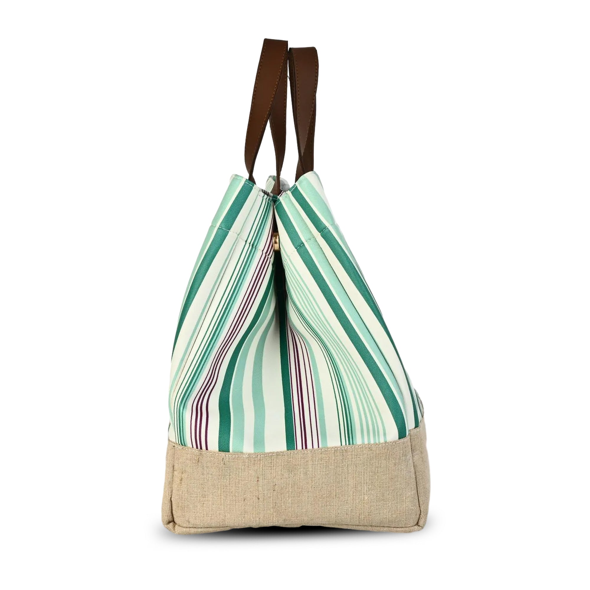 Striped Baggy Sling Bag for Women Casual Large Shoulder Tote for Shopping Travel and Daily Use