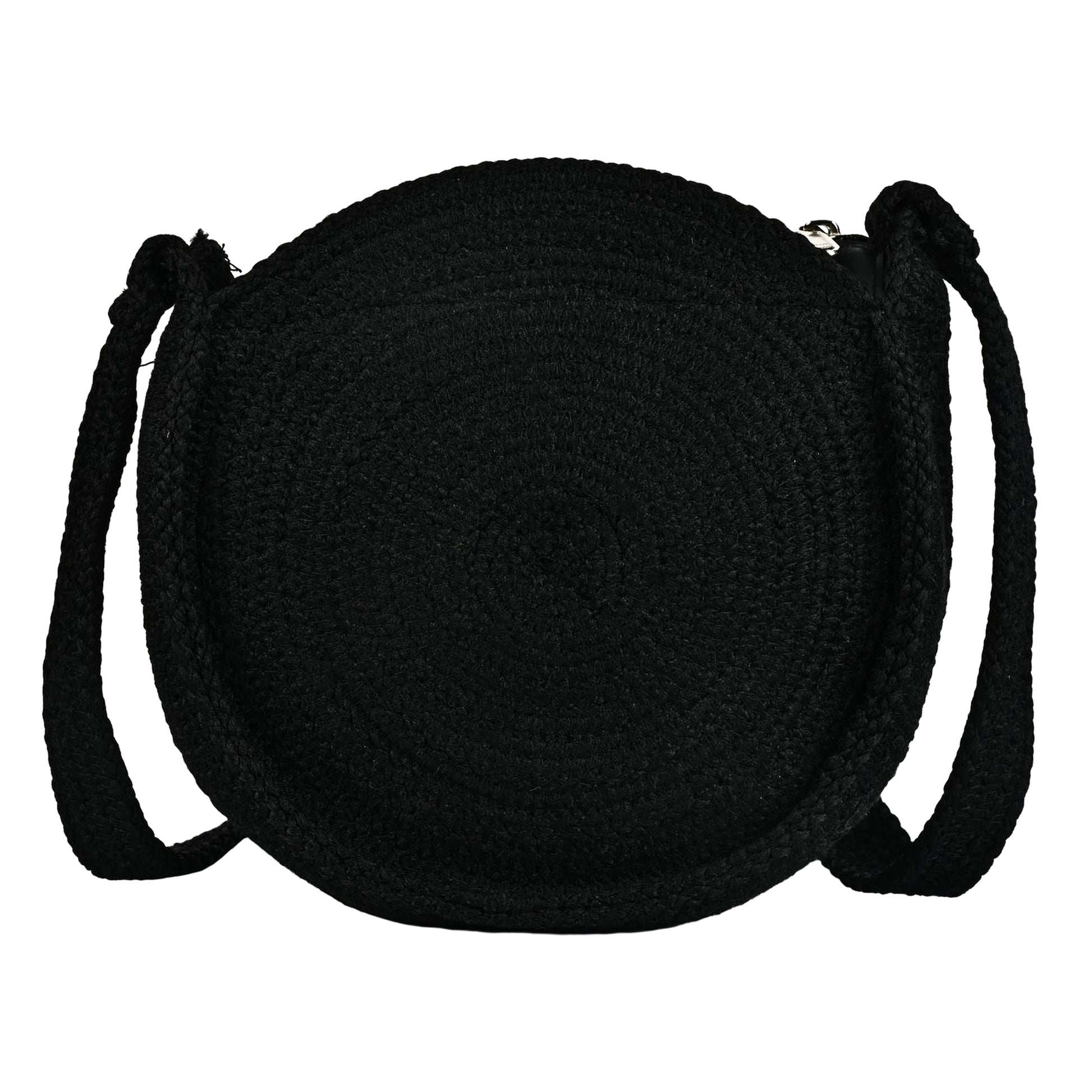 ENSAC Women’s Crochet Style Sling Bag | Handmade Round Bag with Artistic Floral Embroidery (Copy)