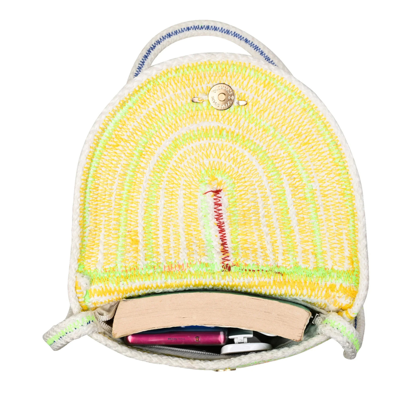 Multicolor Sling Bag Women's Premium Juterope
