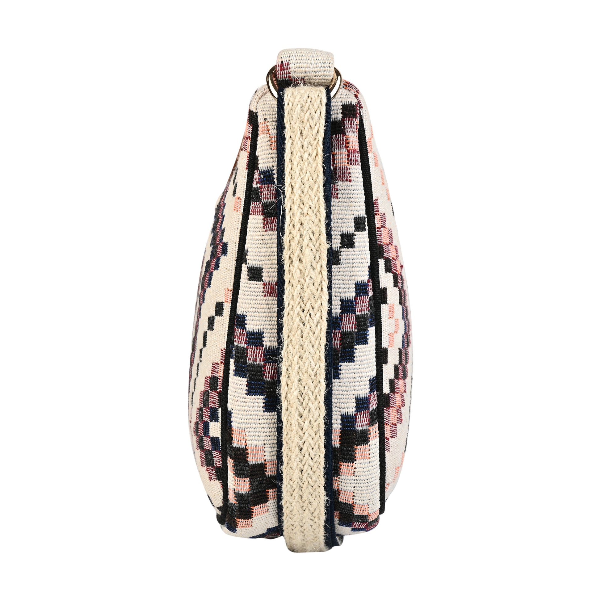 Crazybox Multicolored Geometric Pattern Sling Bag