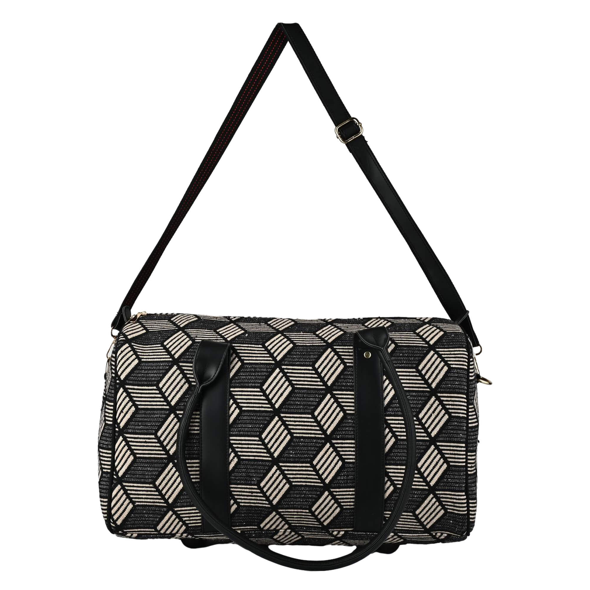 ENSAC Black Diamond Travel Tote Bag – Spacious, Stylish & Multi-Purpose