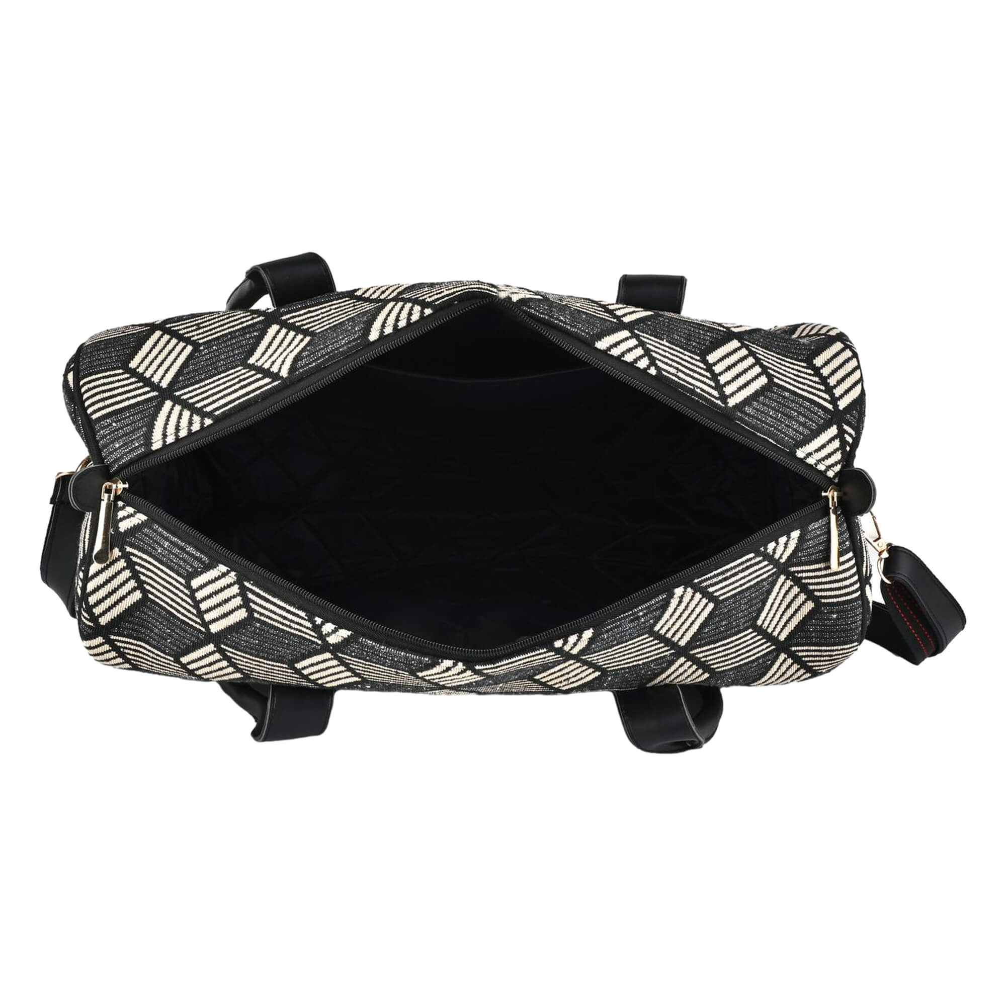 ENSAC Black Diamond Travel Tote Bag – Spacious, Stylish & Multi-Purpose