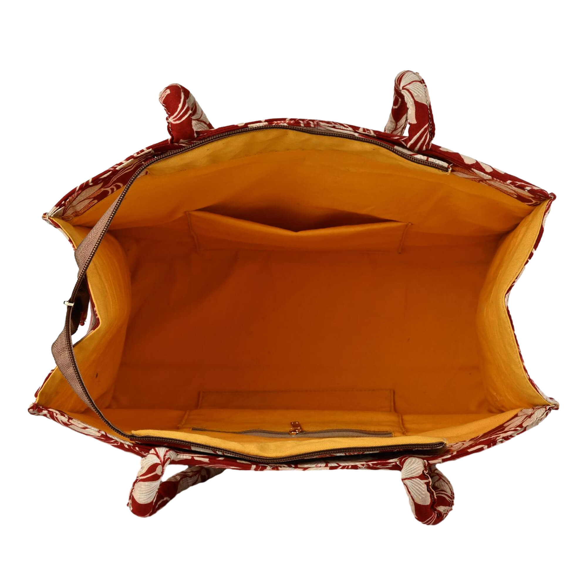 ENSAC Lotus Small Printed Tote Bag – Compact, Stylish & Everyday Friendly