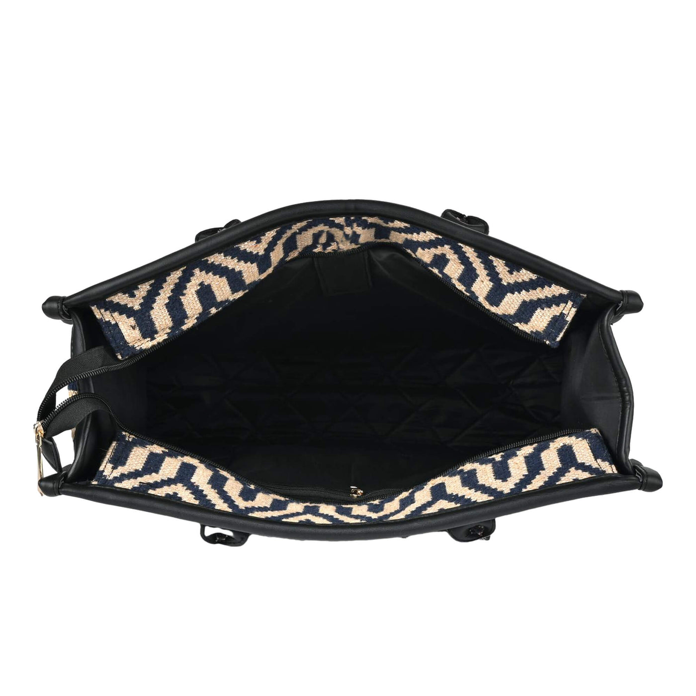 ENSAC Geometric Structured Tote Bag ensacworld