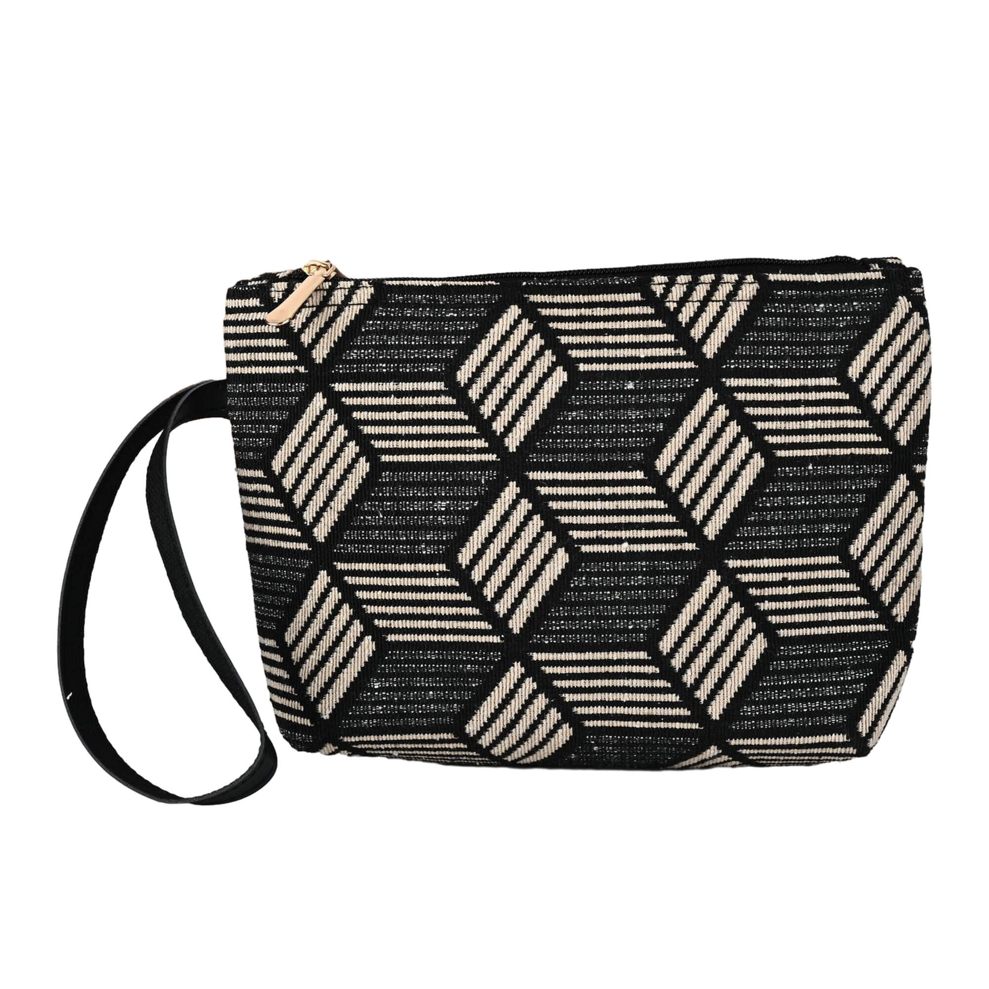 ENSAC BossLady Black Diamond Printed Tote Bag – Stylish & Spacious Everyday Tote