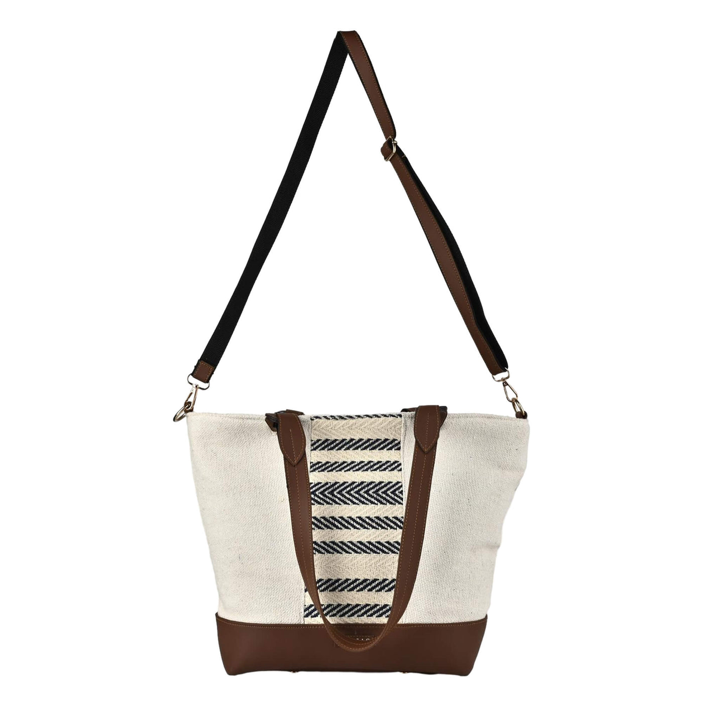 ENSAC Blue Printed Tote Bag for Women ensacworld