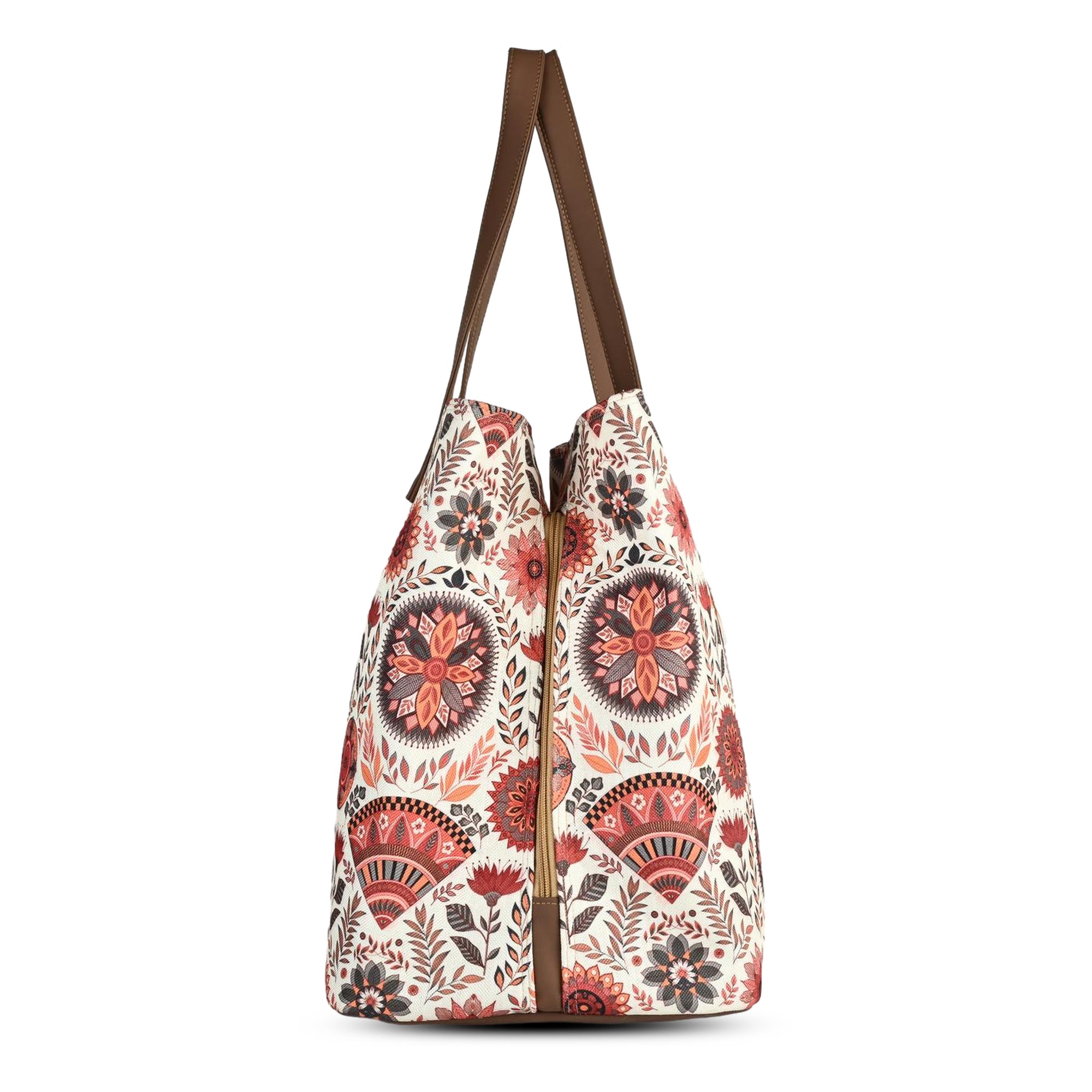 Floral Printed Tote Bag for Women | Stylish Office & Daily Use Bag