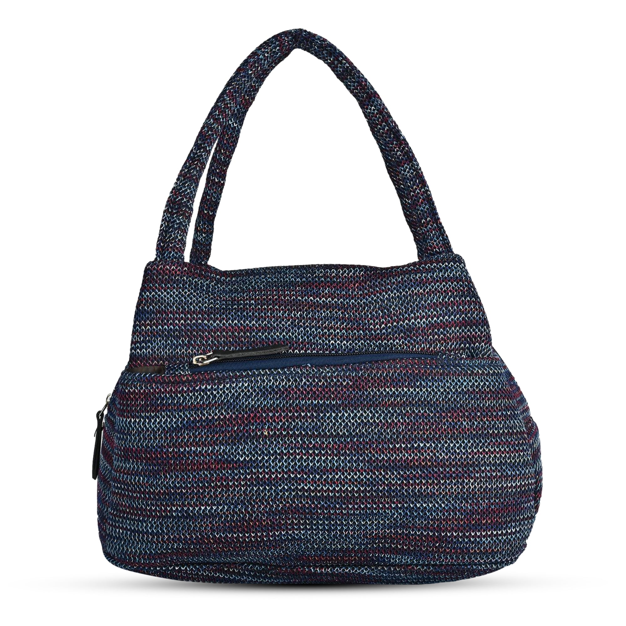 Multicolor Mesh Lunch Bag for Men & Women | Lightweight Reusable Tiffin Carry Bag with Zipper