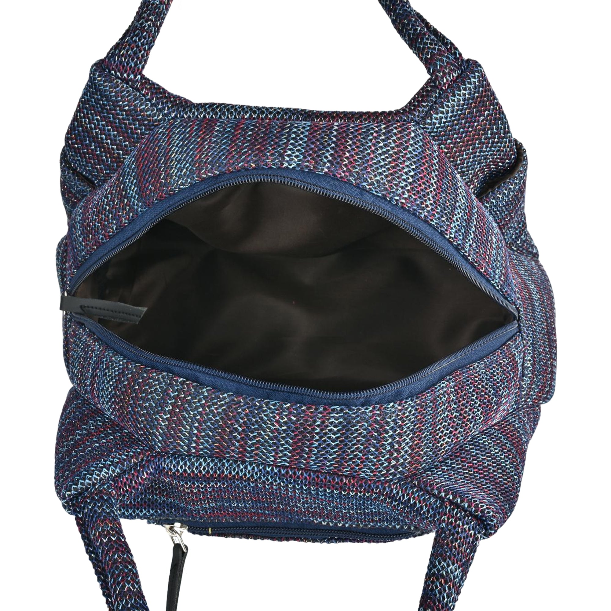 Multicolor Mesh Lunch Bag for Men & Women | Lightweight Reusable Tiffin Carry Bag with Zipper