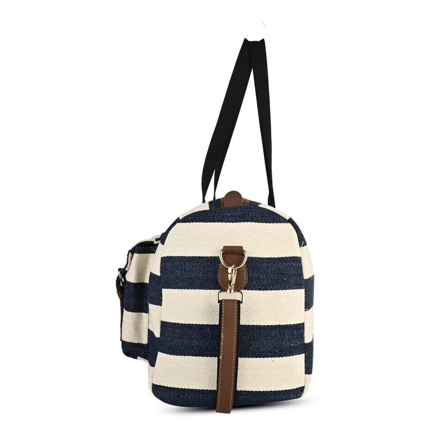 Duffle Travel Bag with Dual Front Buckle Pockets ensacworld