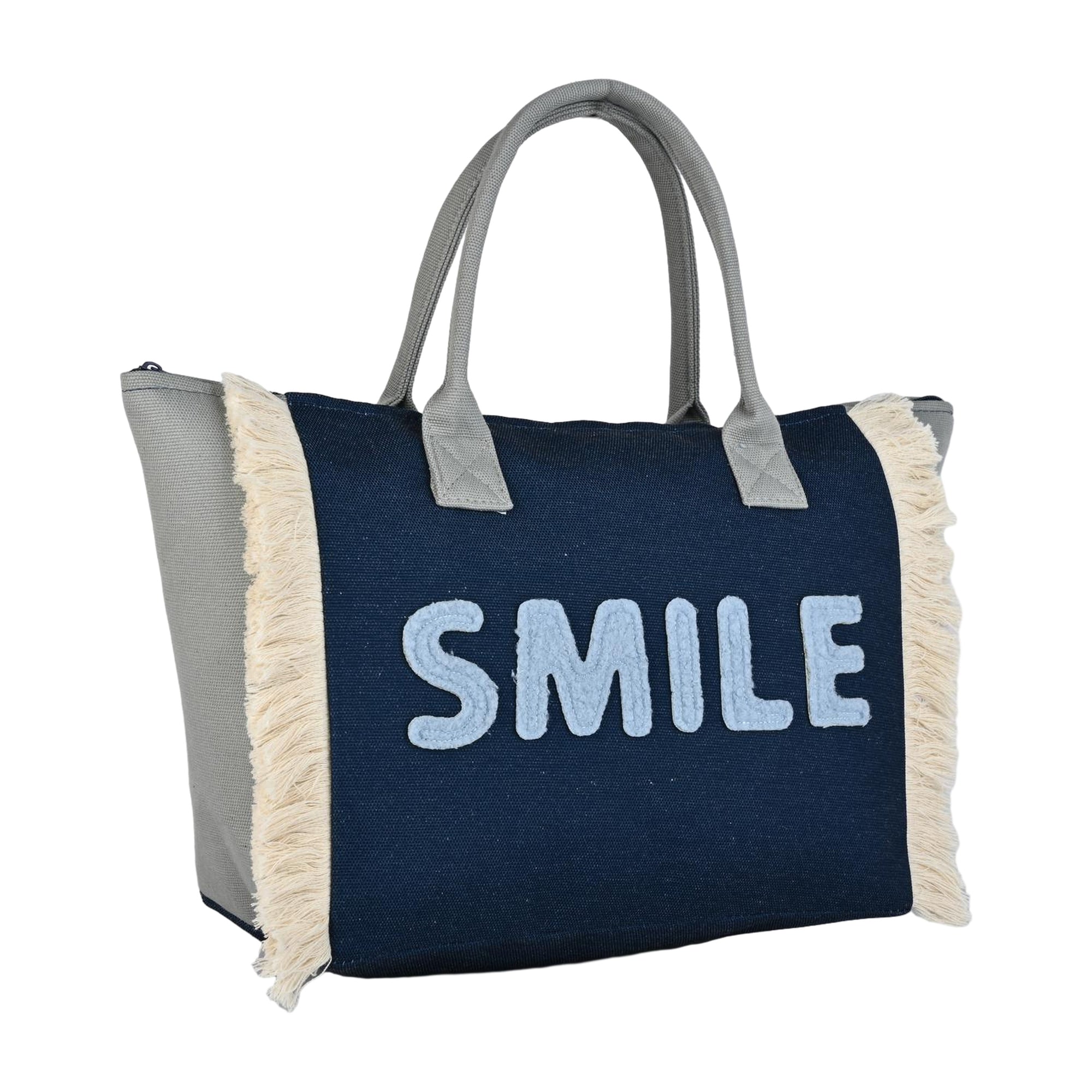 Ensac Happy Pastel Tote Bag for Women & Girls | Trendy Canvas Handbag with Stylish Design