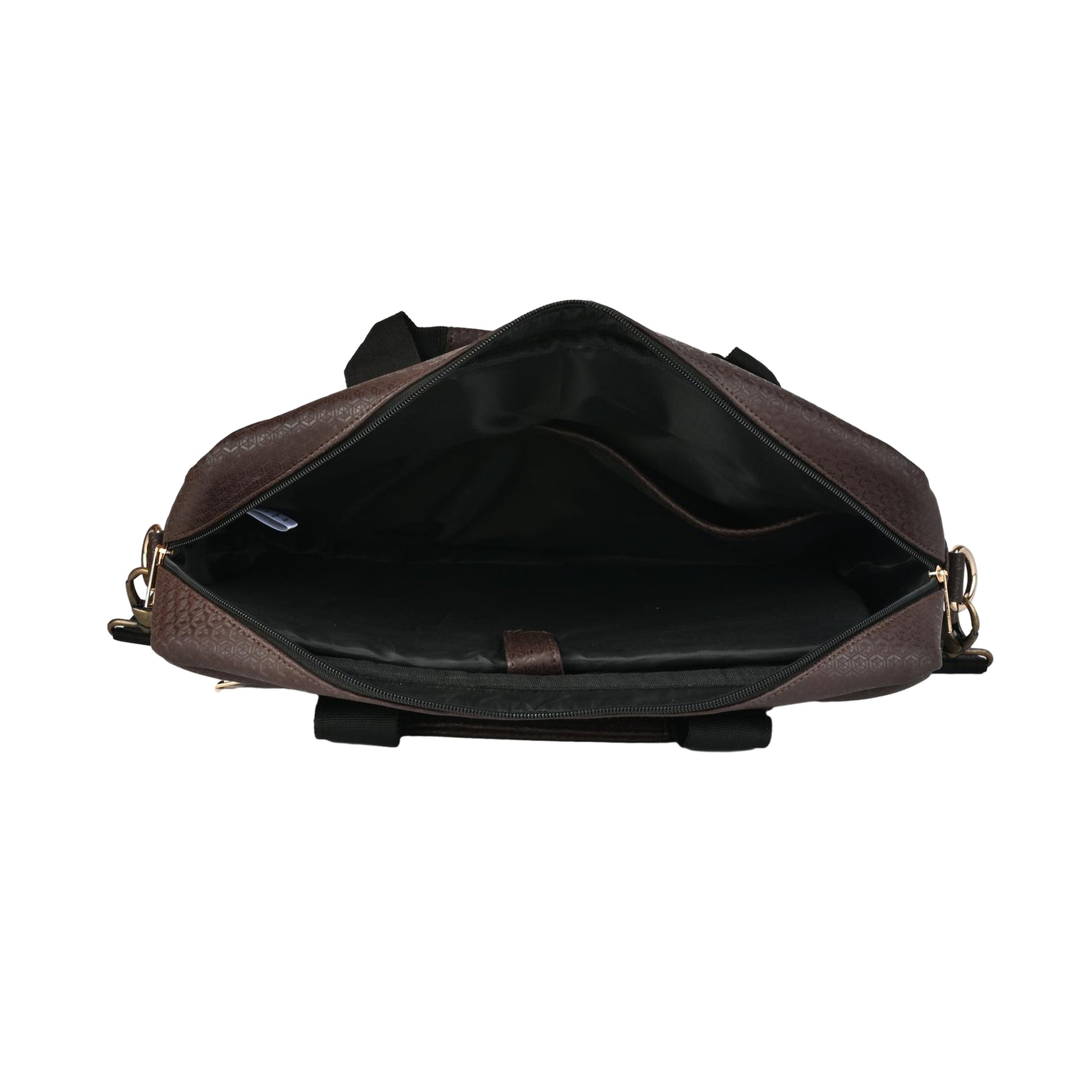 Elegant Brown Laptop Briefcase for Men - Professional & Durable
