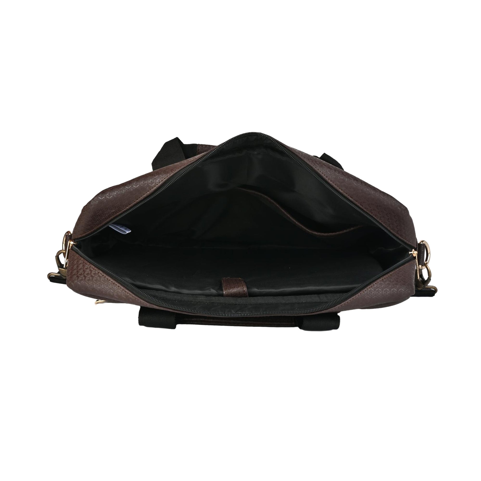 Elegant Brown Laptop Briefcase for Men - Professional & Durable