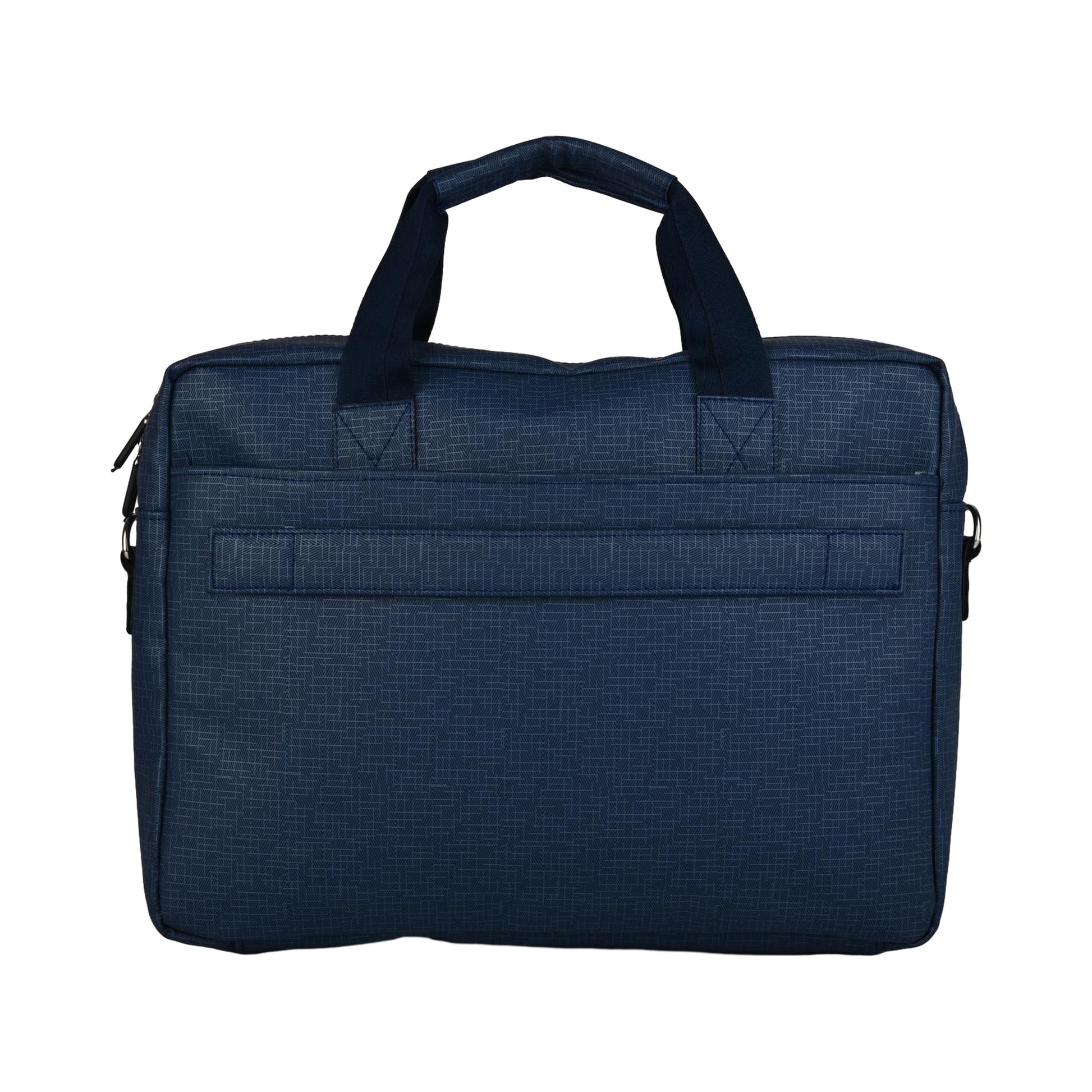 ENSAC Elegant Blue Laptop Messenger Bag for Men | Professional Office Briefcase